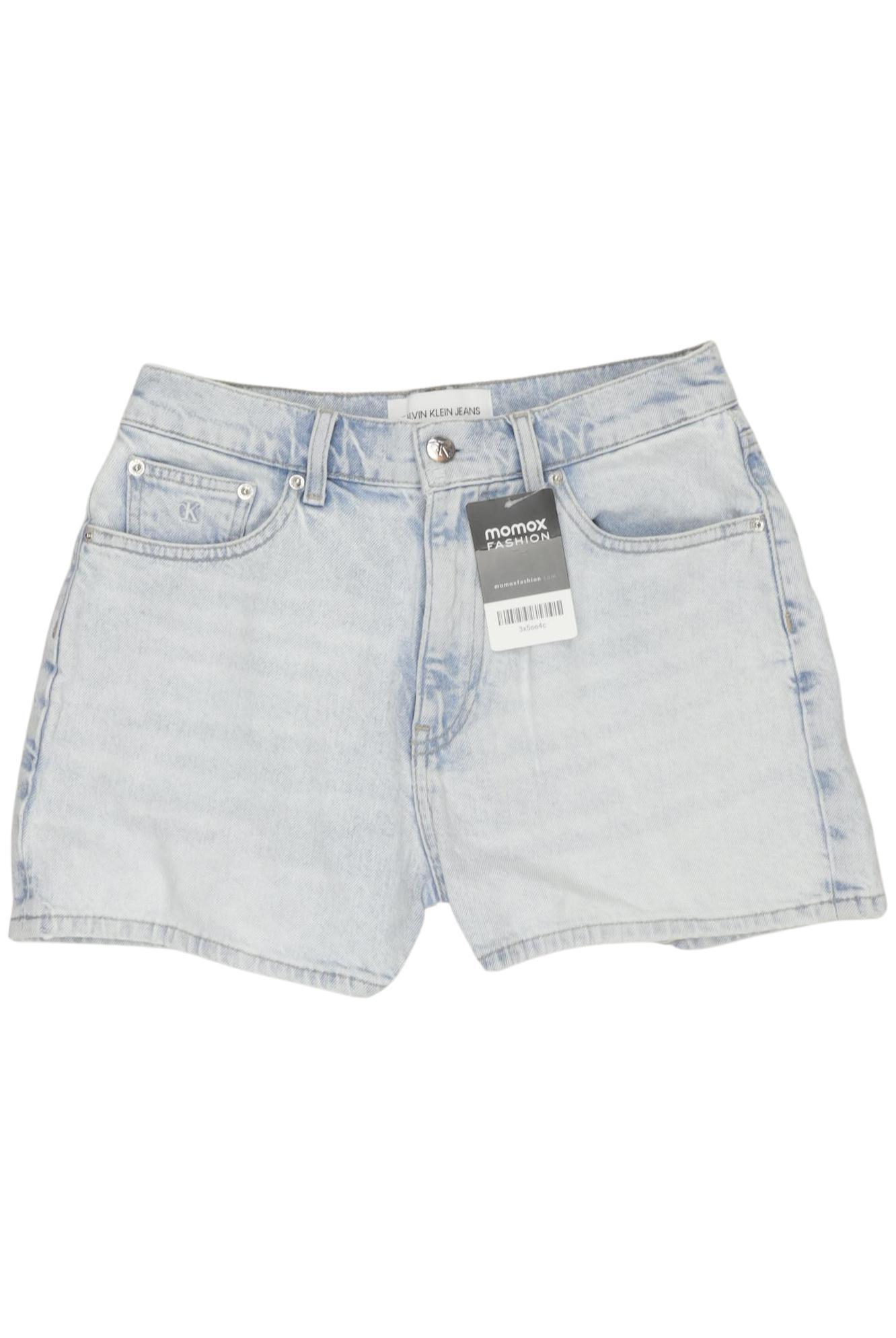 

Calvin Klein Jeans Damen Shorts, blau, Gr. 26