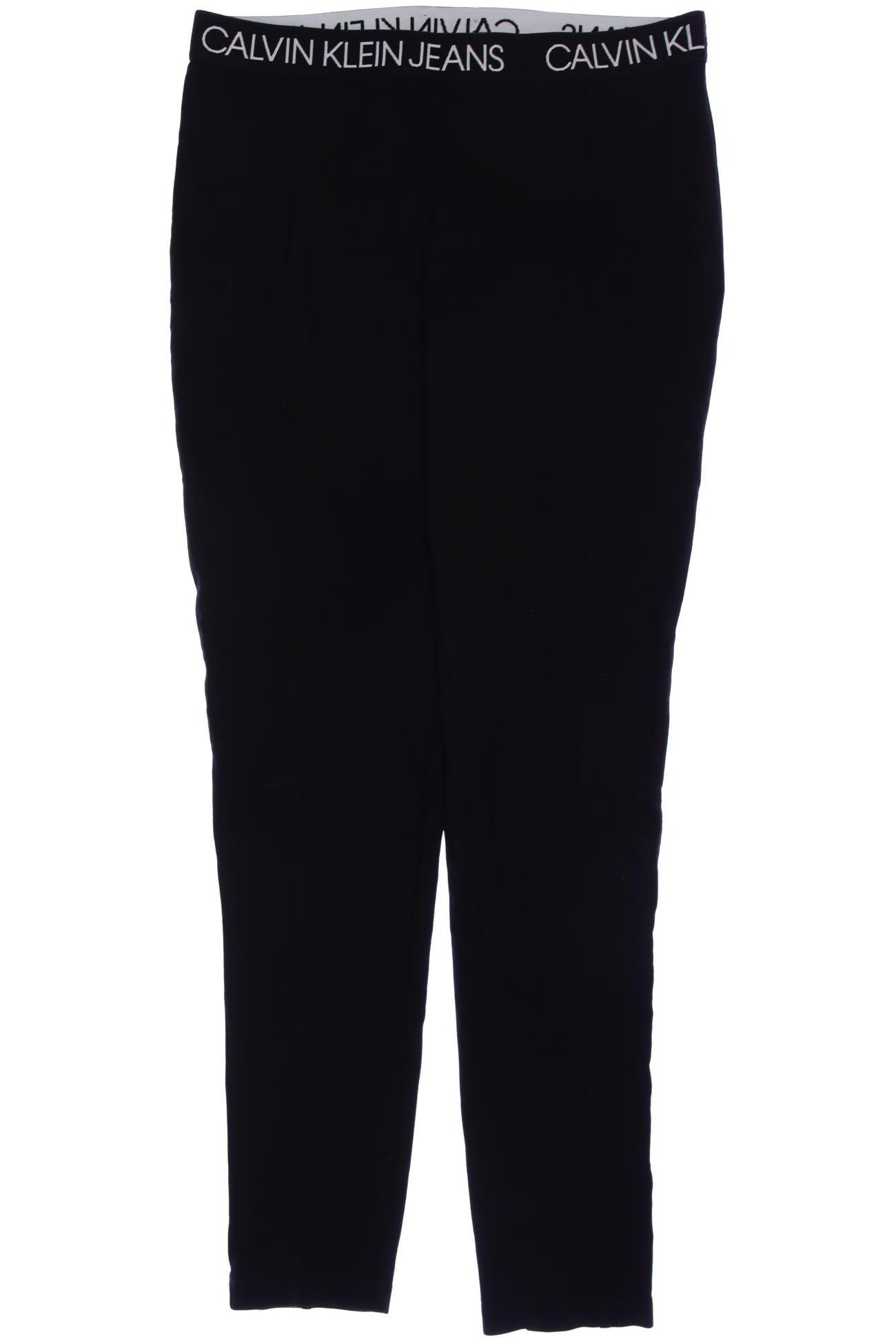 

Calvin Klein Jeans Damen Stoffhose, schwarz, Gr. 0