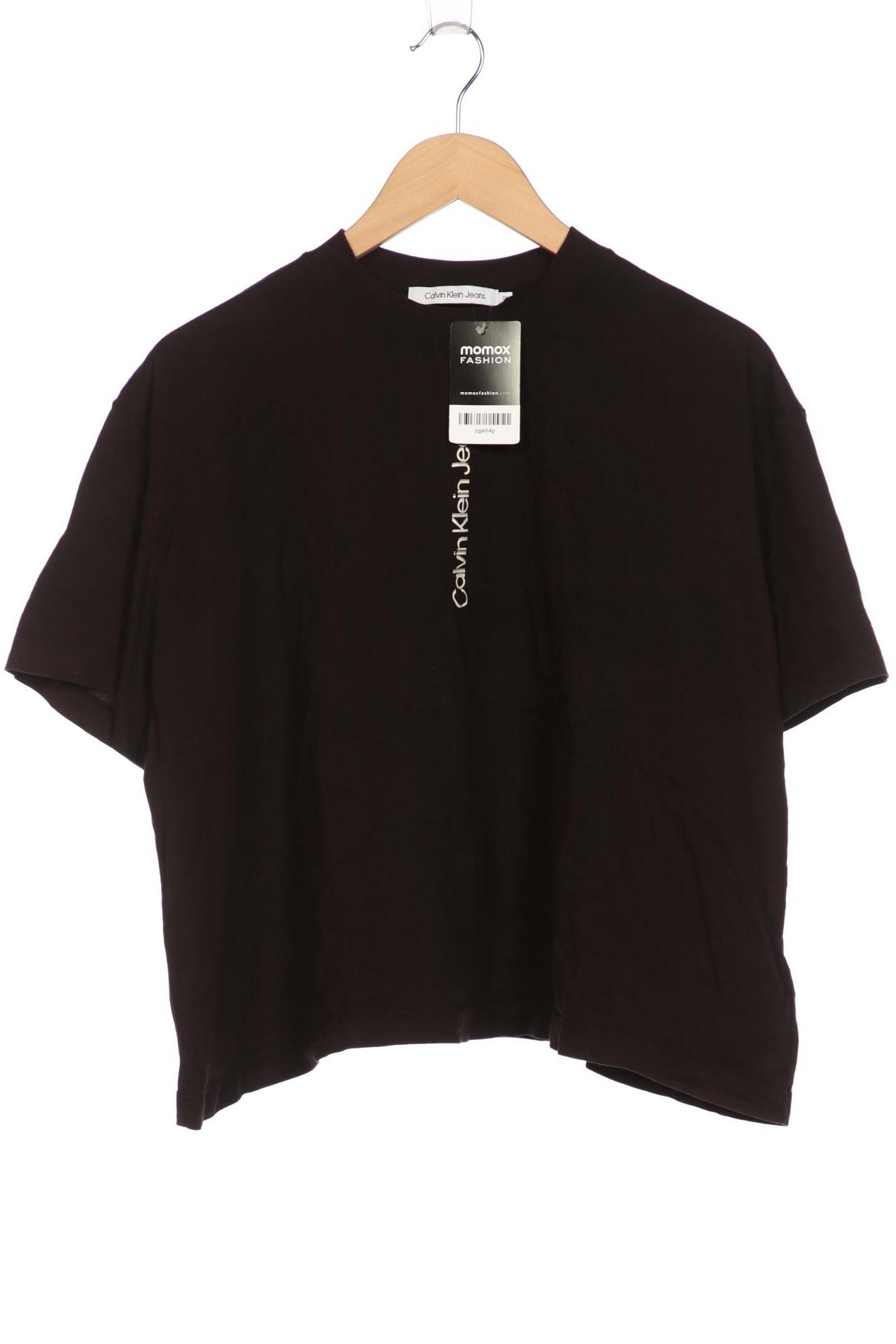 

Calvin Klein Jeans Damen T-Shirt, schwarz, Gr. 48