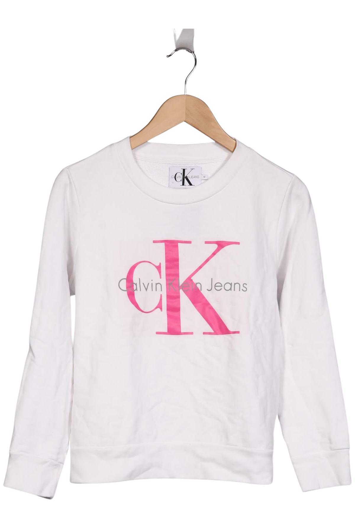 

Calvin Klein Jeans Damen Sweatshirt, weiß, Gr. 38