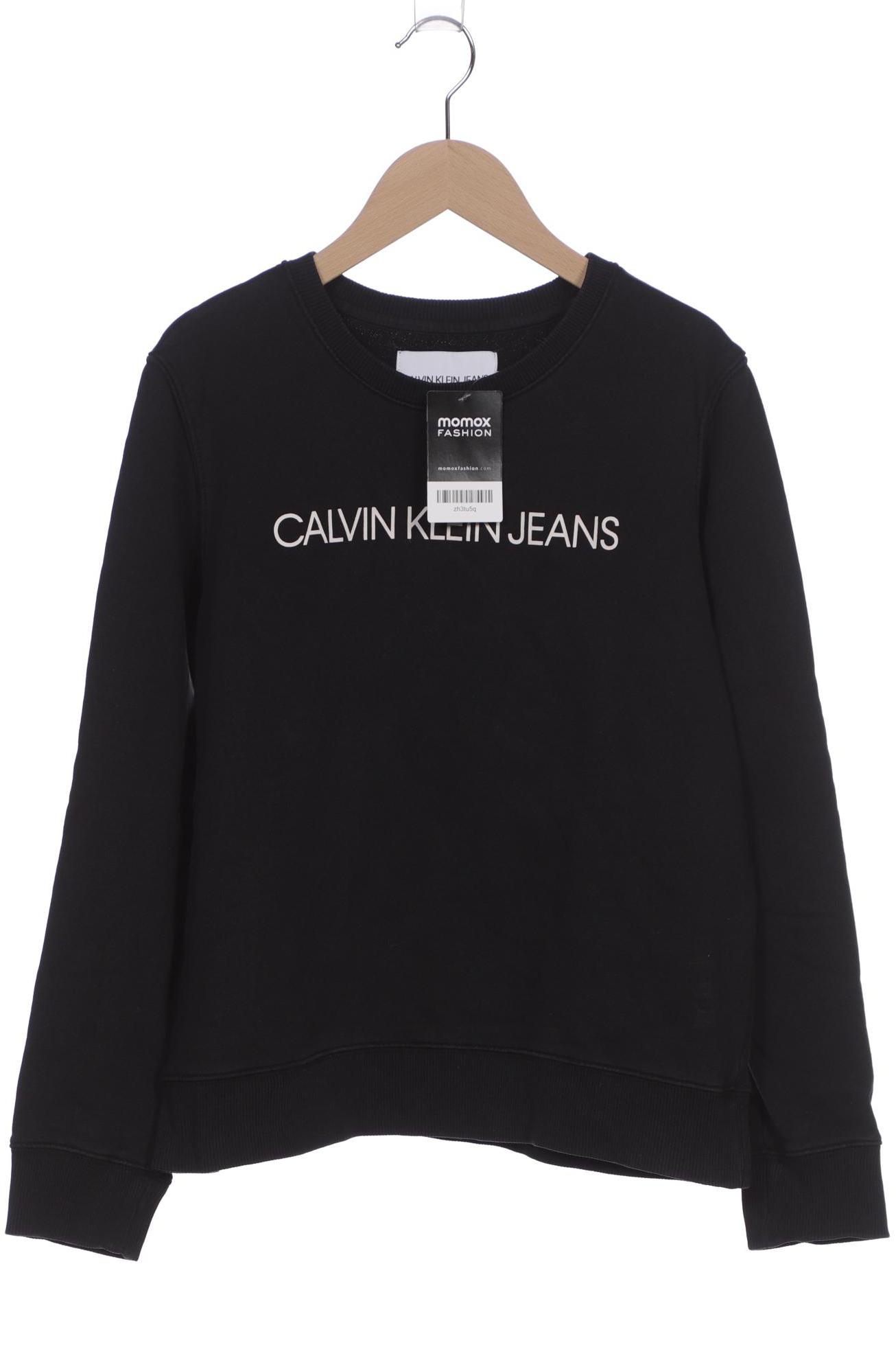 

Calvin Klein Jeans Damen Sweatshirt, schwarz, Gr. 38