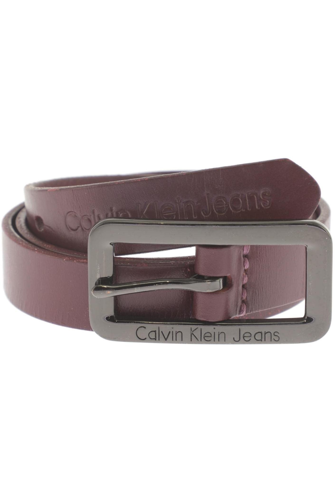 

Calvin Klein Jeans Damen Gürtel, bordeaux, Gr. 80