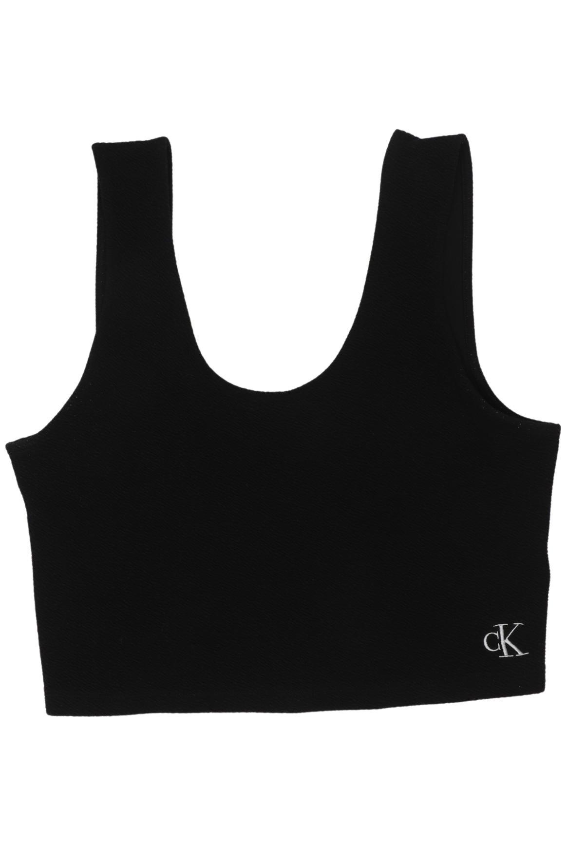 

Calvin Klein Jeans Damen Top, schwarz, Gr. 44