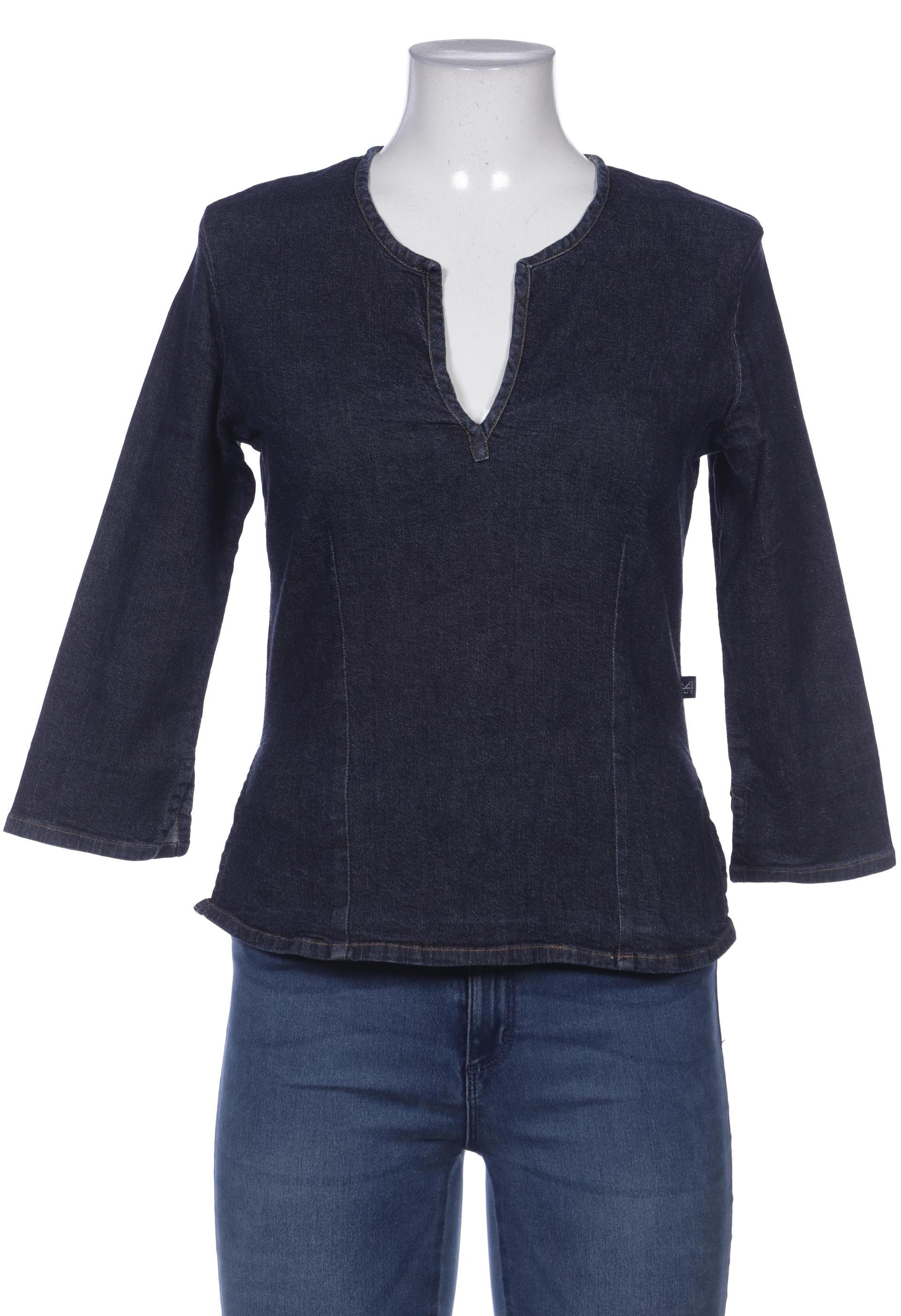 

Calvin Klein Jeans Damen Bluse, marineblau, Gr. 42