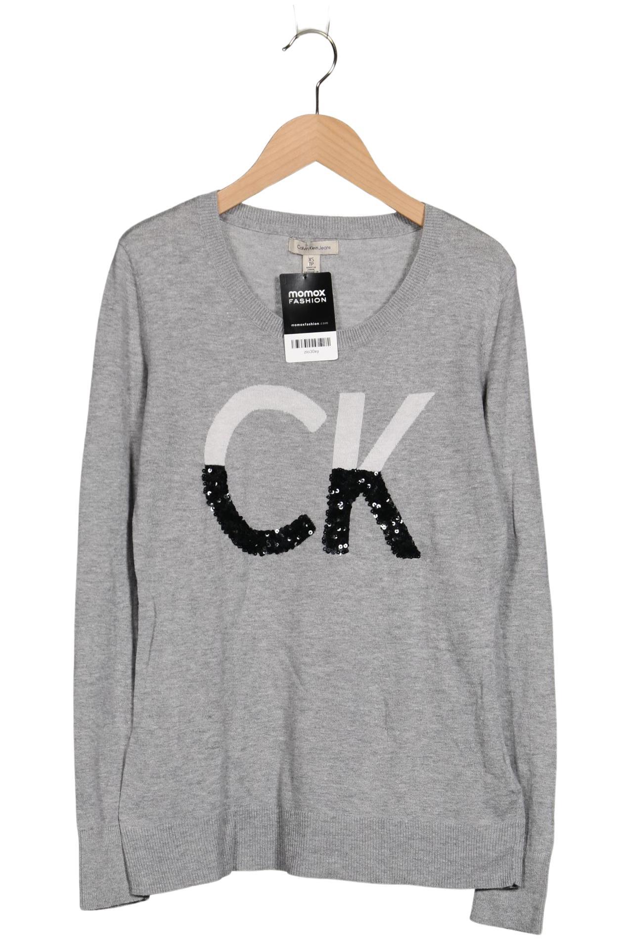 

Calvin Klein Jeans Damen Pullover, grau, Gr. 34