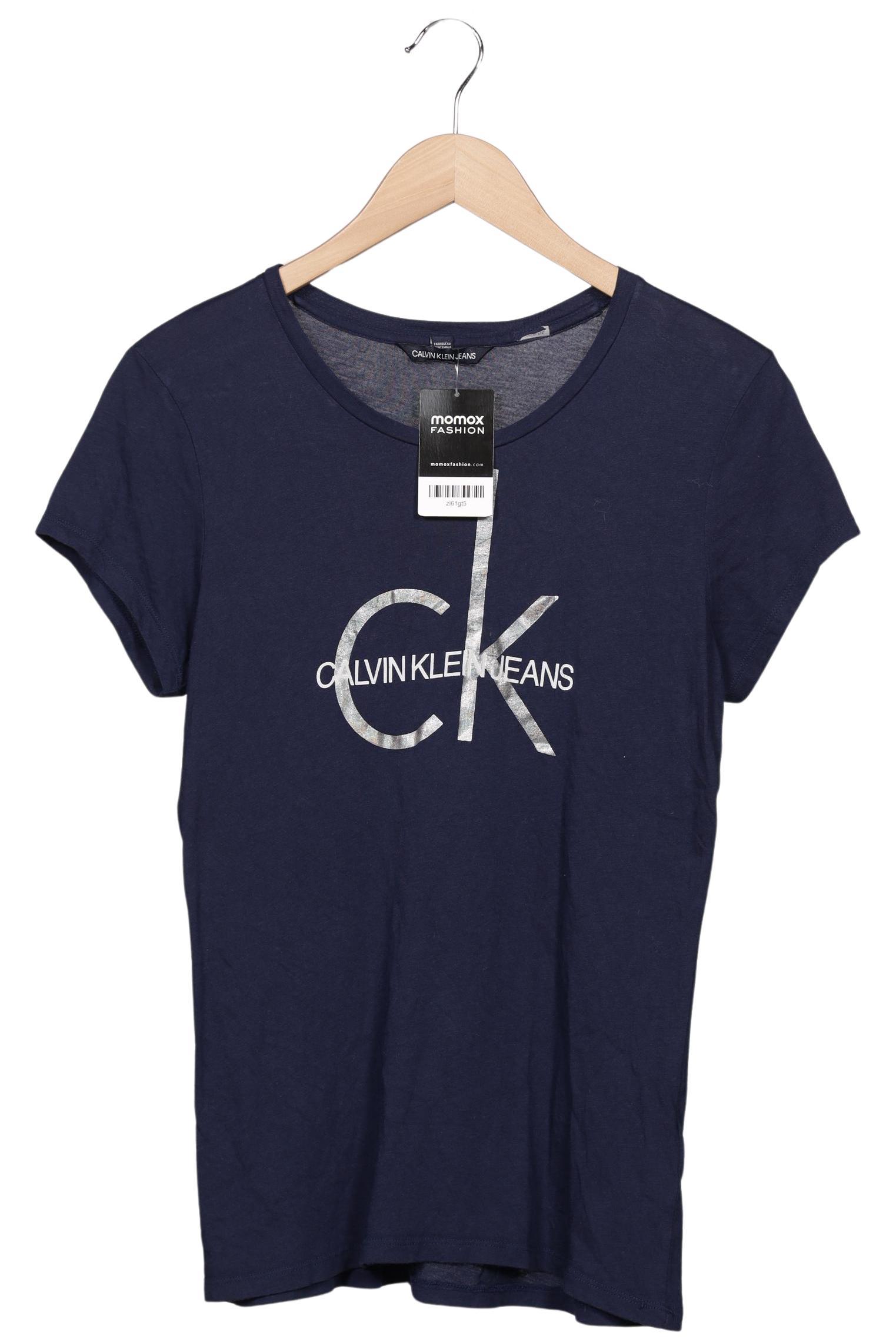 

Calvin Klein Jeans Damen T-Shirt, marineblau, Gr. 38
