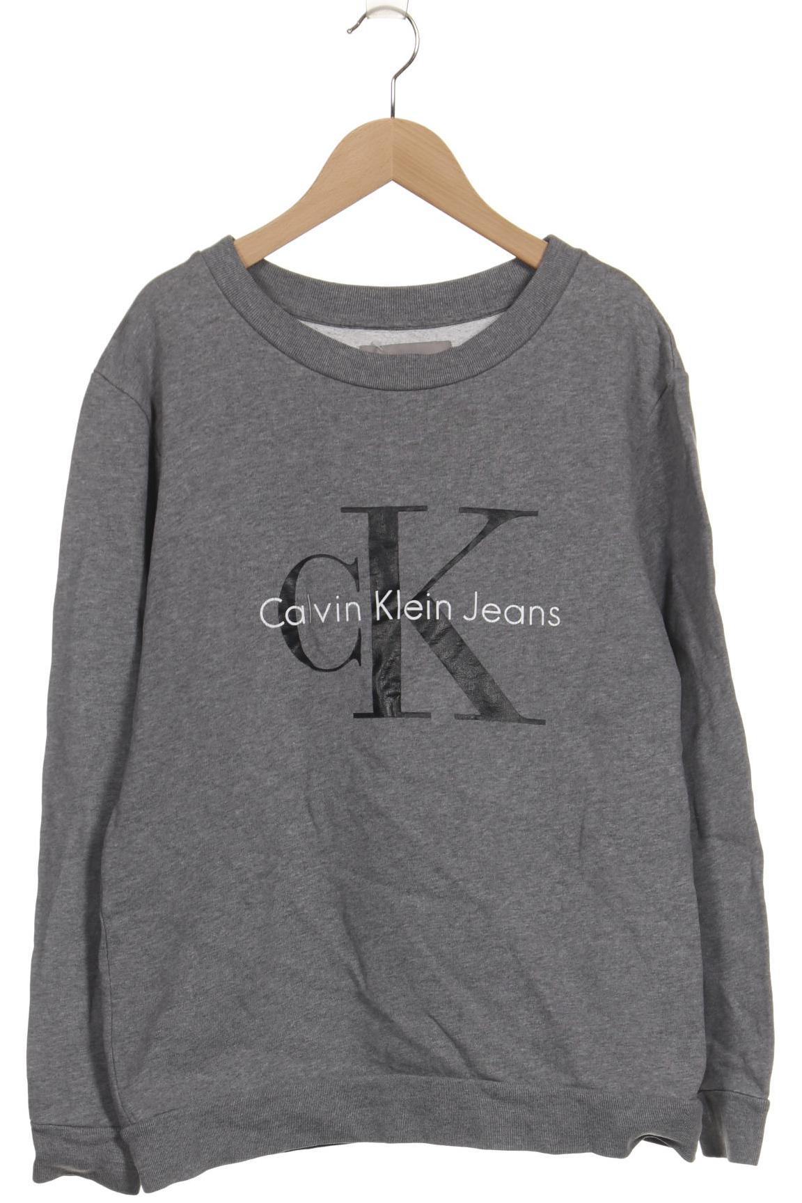 

Calvin Klein Jeans Damen Sweatshirt, grau, Gr. 36