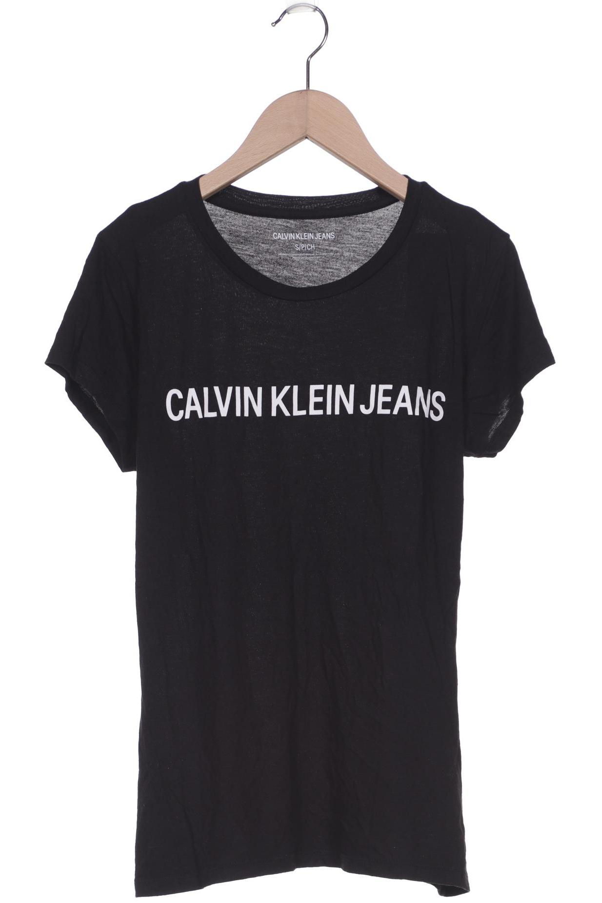 

Calvin Klein Jeans Damen T-Shirt, schwarz