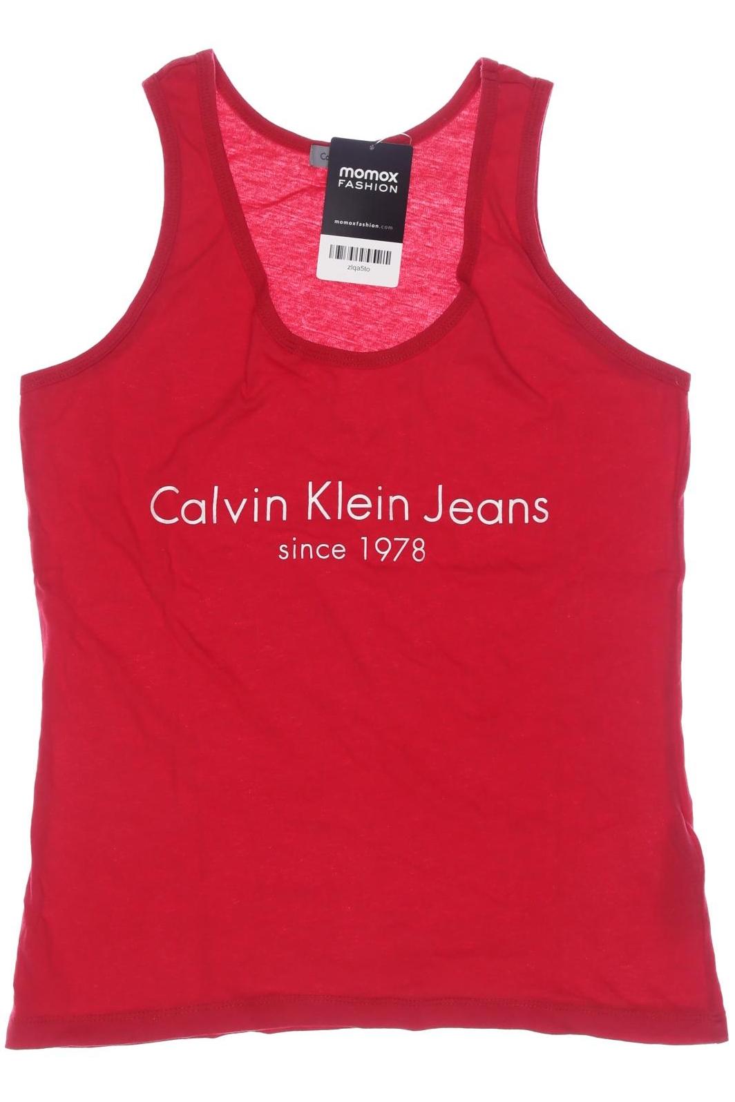 

Calvin Klein Jeans Damen Top, rot, Gr. 36
