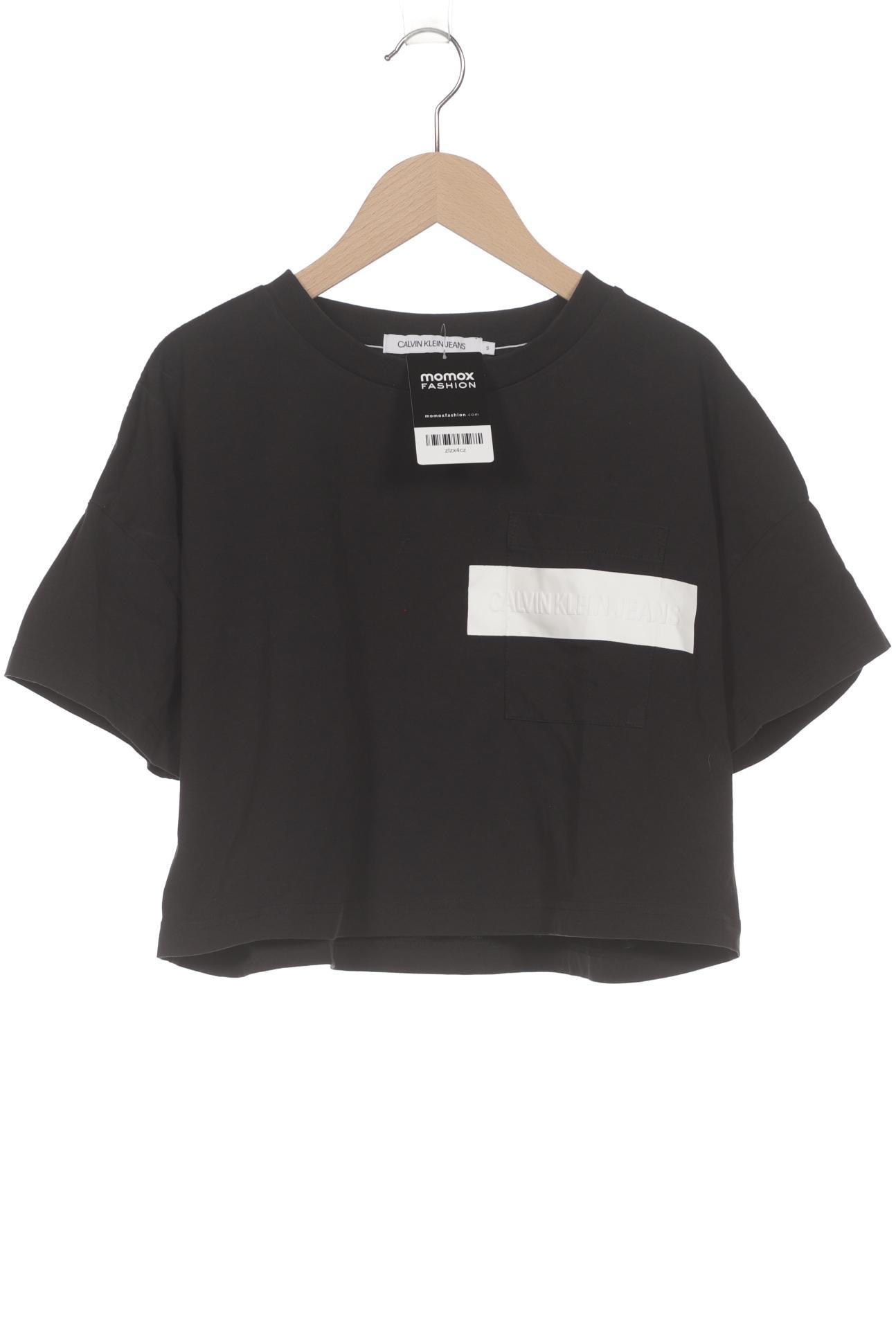 

Calvin Klein Jeans Damen T-Shirt, schwarz, Gr. 36