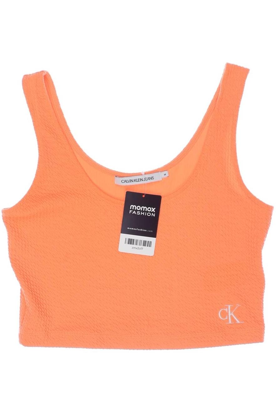 

Calvin Klein Jeans Damen Top, orange, Gr. 38