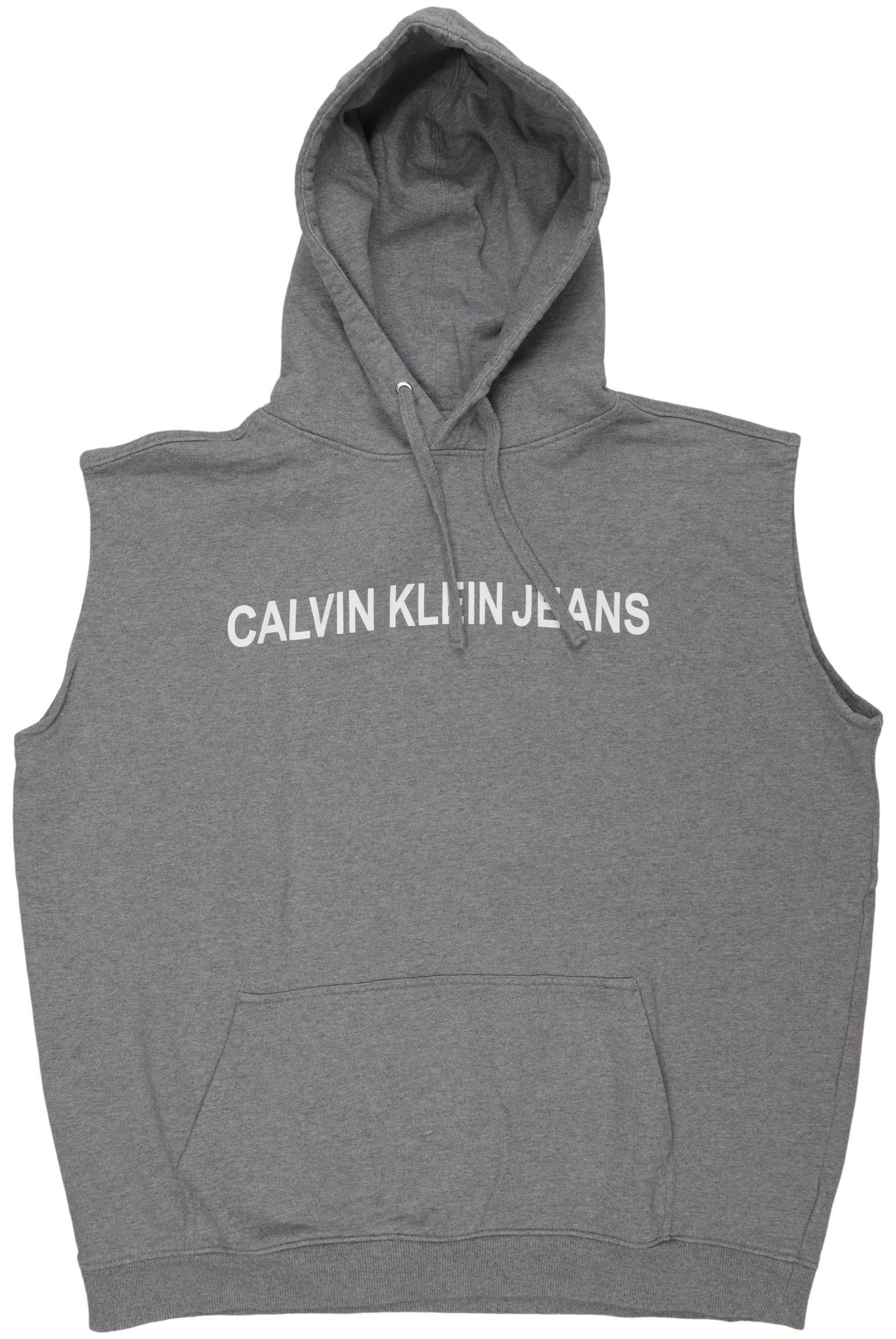 

Calvin Klein Jeans Herren Kapuzenpullover, grau, Gr. 52