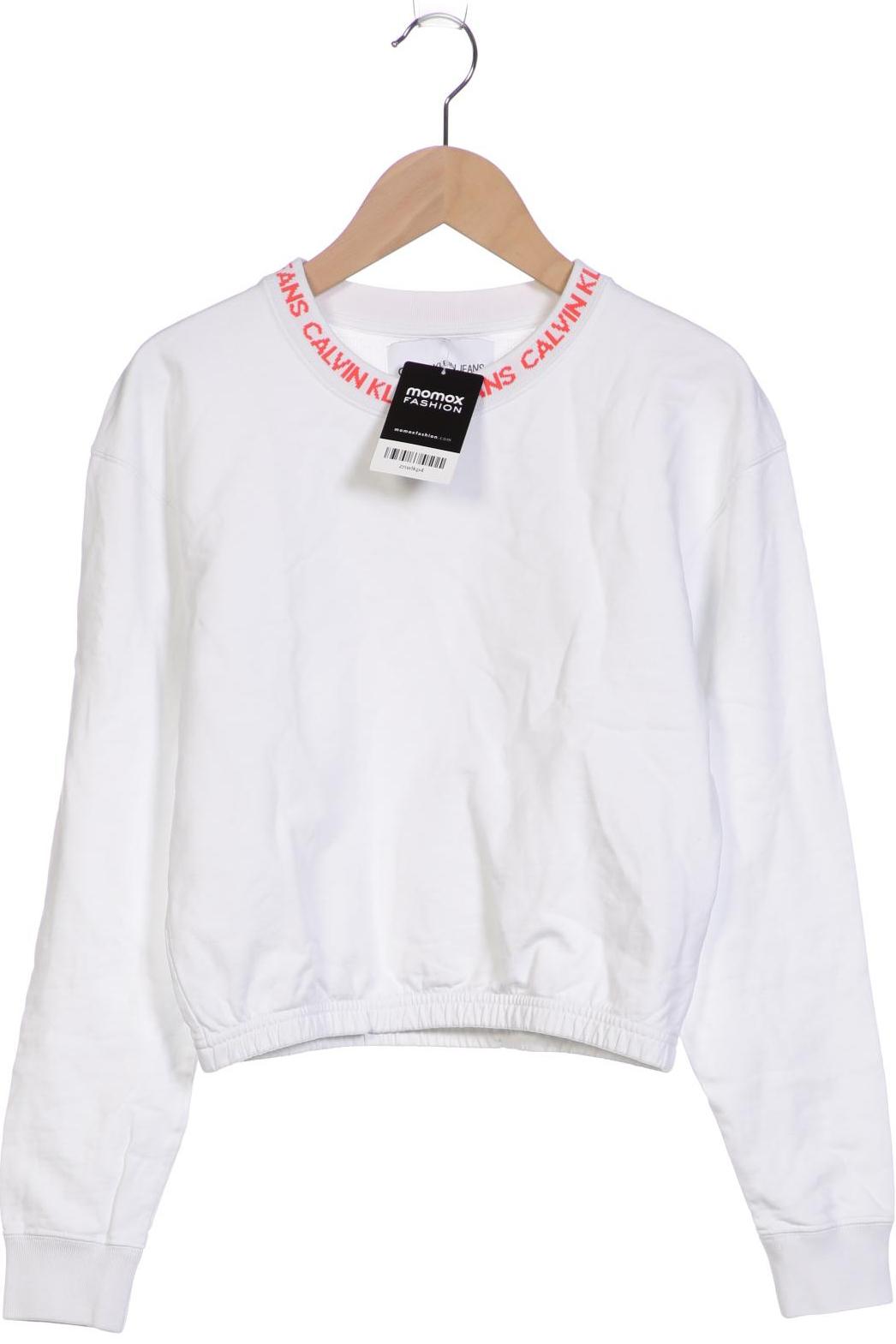 

Calvin Klein Jeans Damen Sweatshirt, weiß