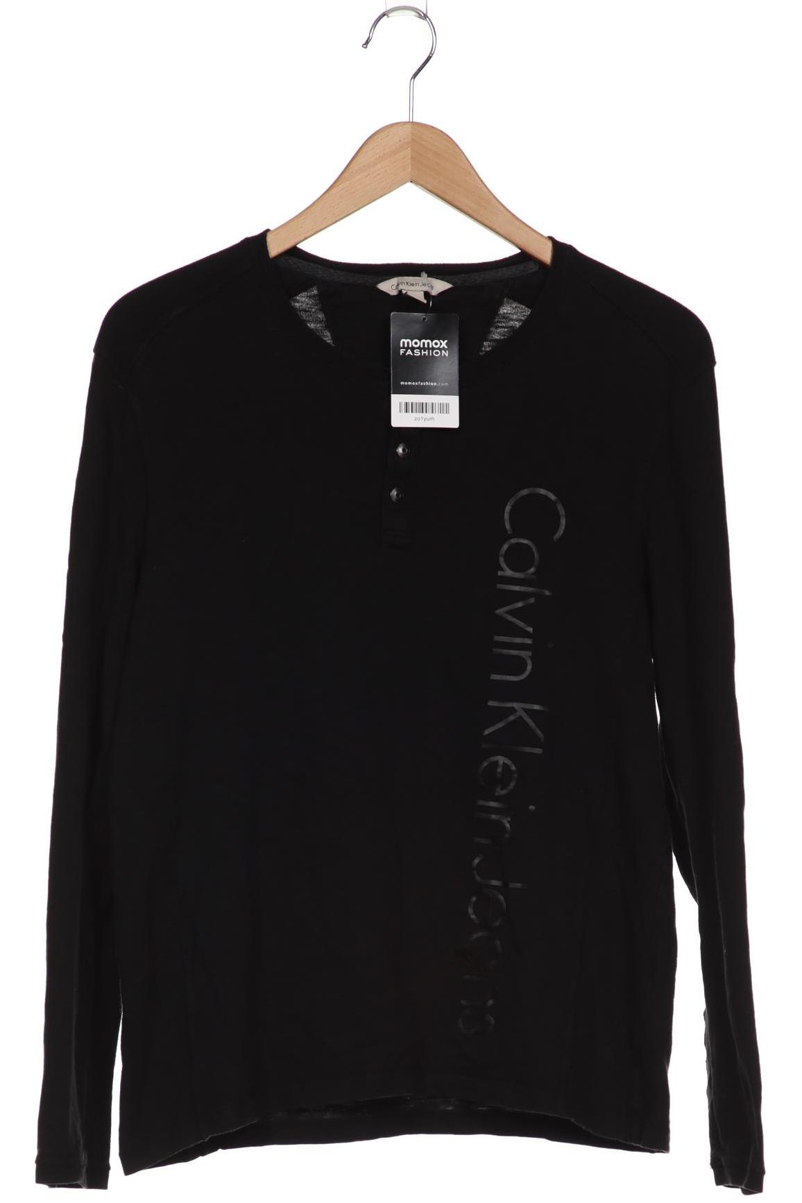 

Calvin Klein Jeans Herren Langarmshirt, schwarz