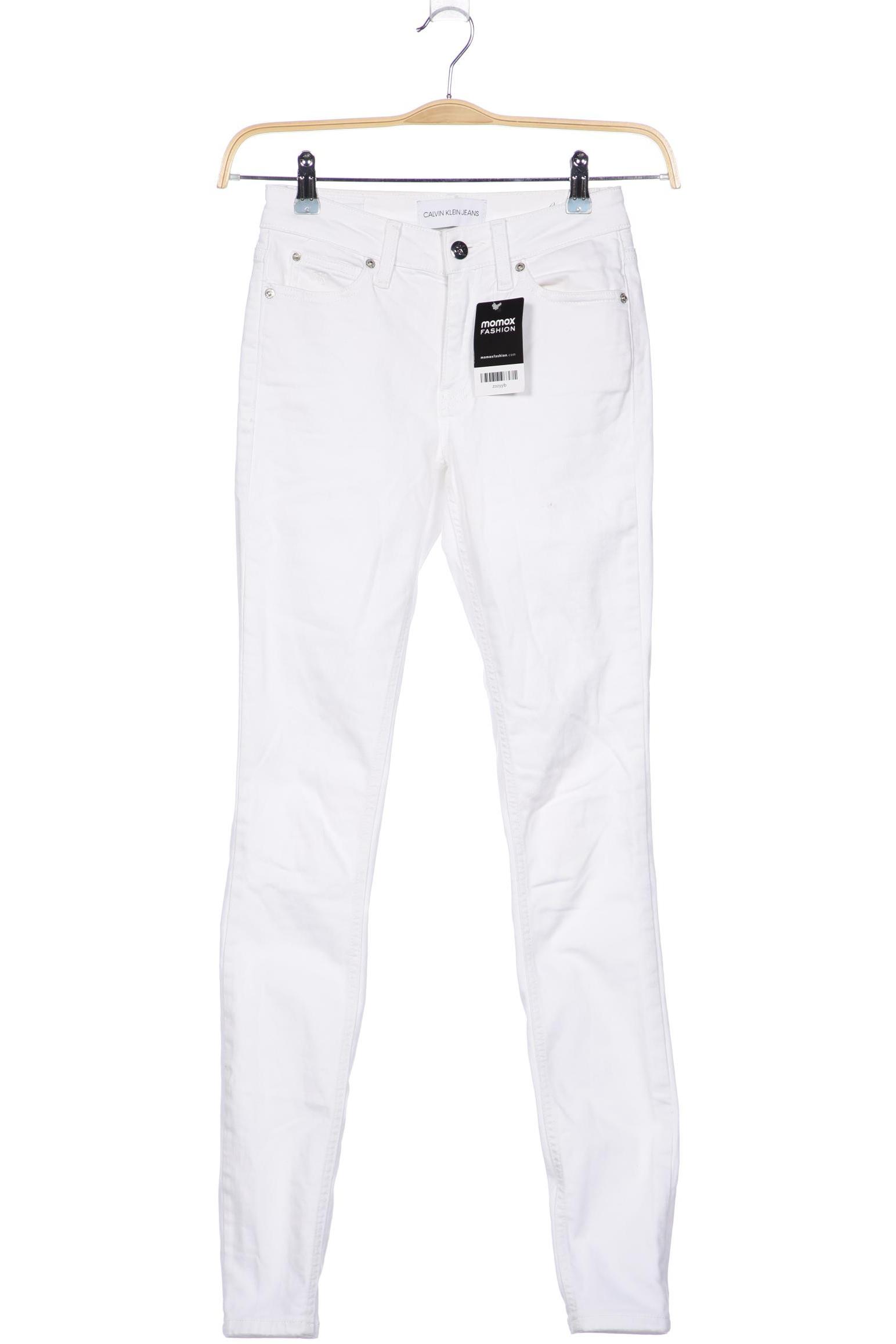 

Calvin Klein Jeans Damen Jeans, weiß