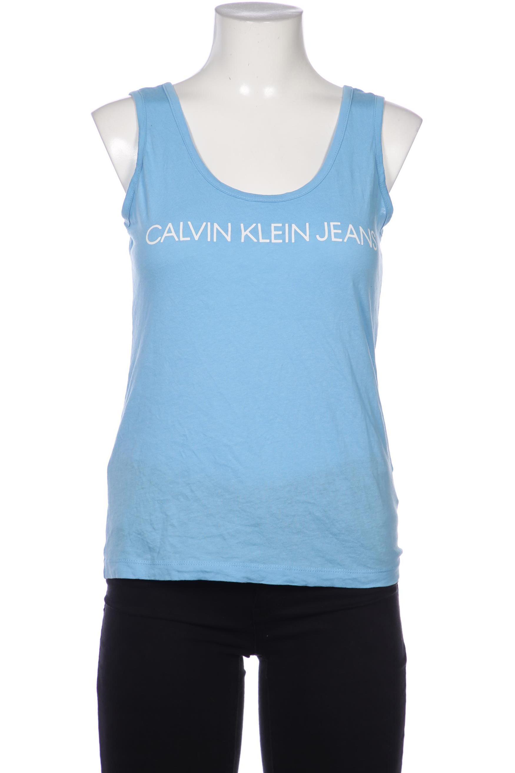 

Calvin Klein Jeans Damen Top, hellblau, Gr. 36