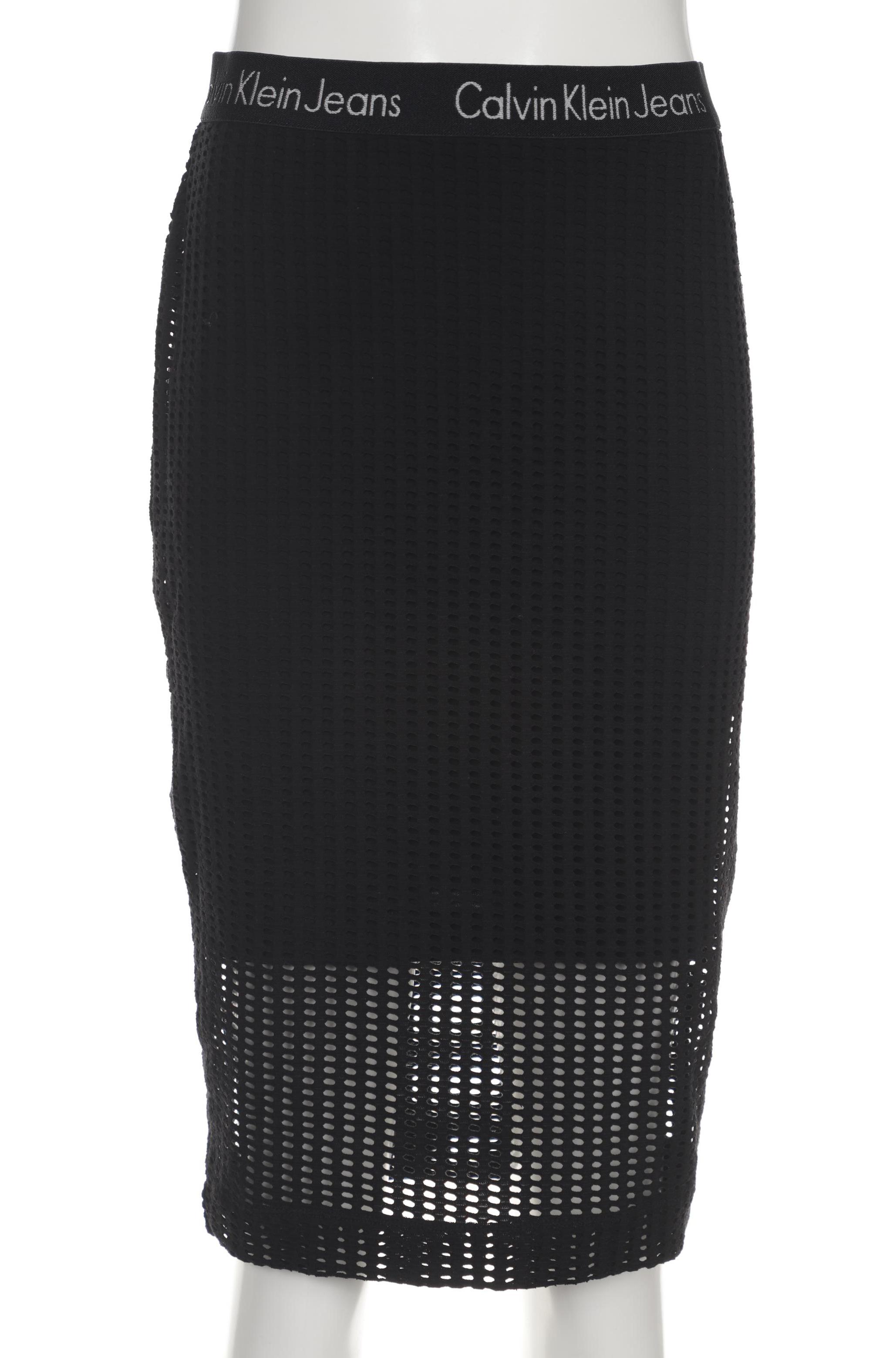 

Calvin Klein Jeans Damen Rock, schwarz