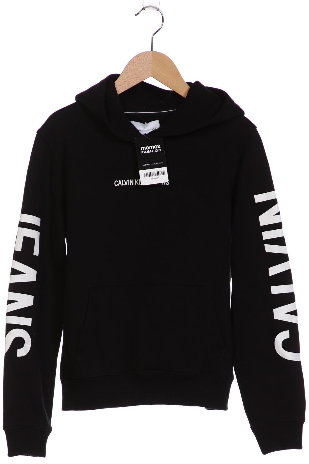 

Calvin Klein Jeans Damen Kapuzenpullover, schwarz, Gr. 36