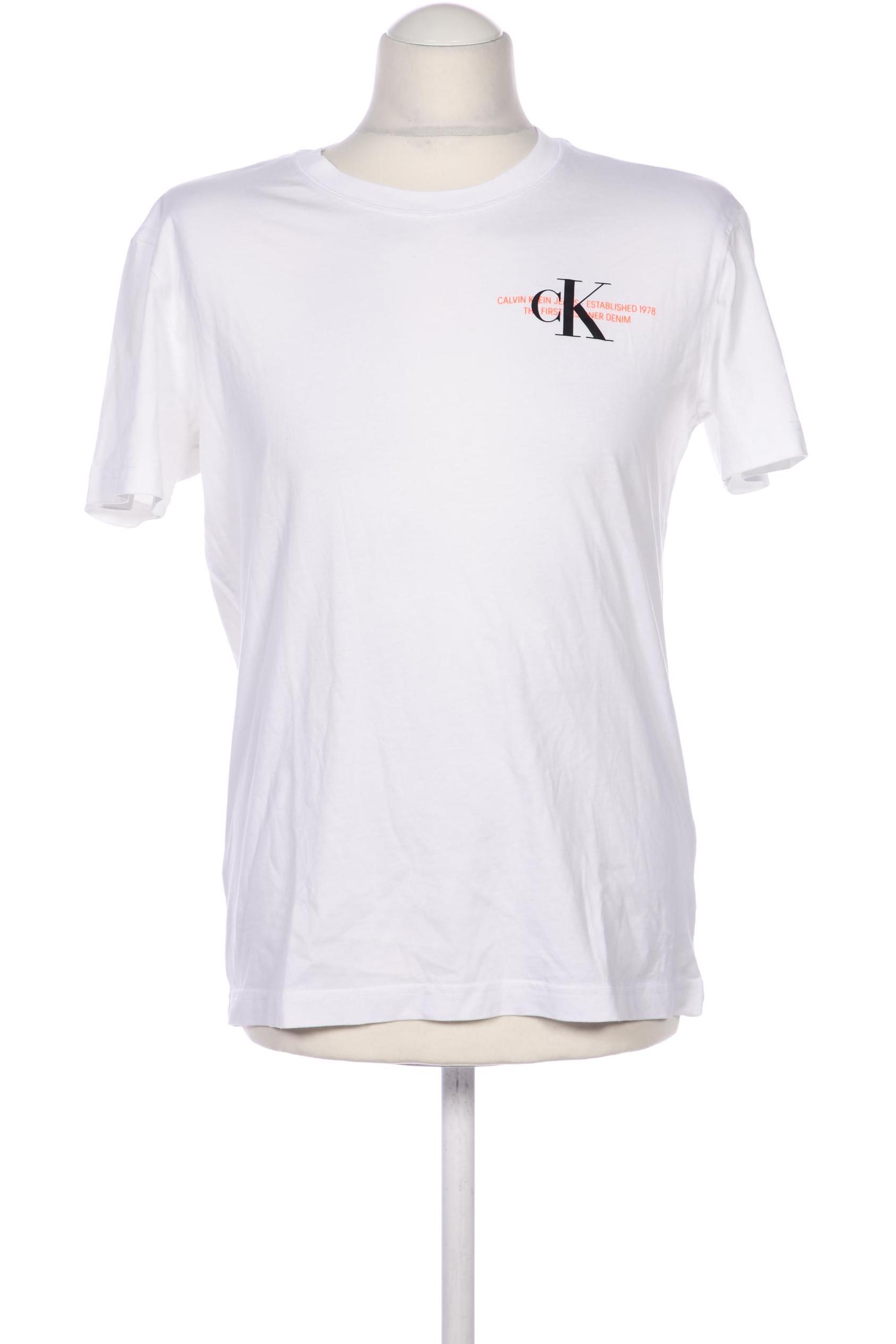 

Calvin Klein Jeans Herren T-Shirt, weiß
