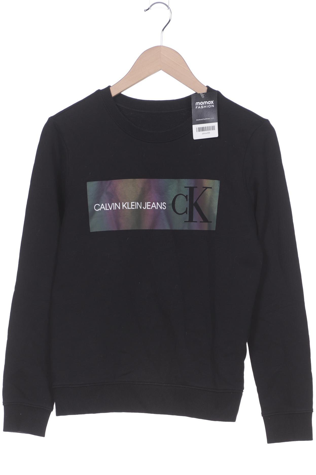 

Calvin Klein Jeans Damen Sweatshirt, schwarz, Gr. 38