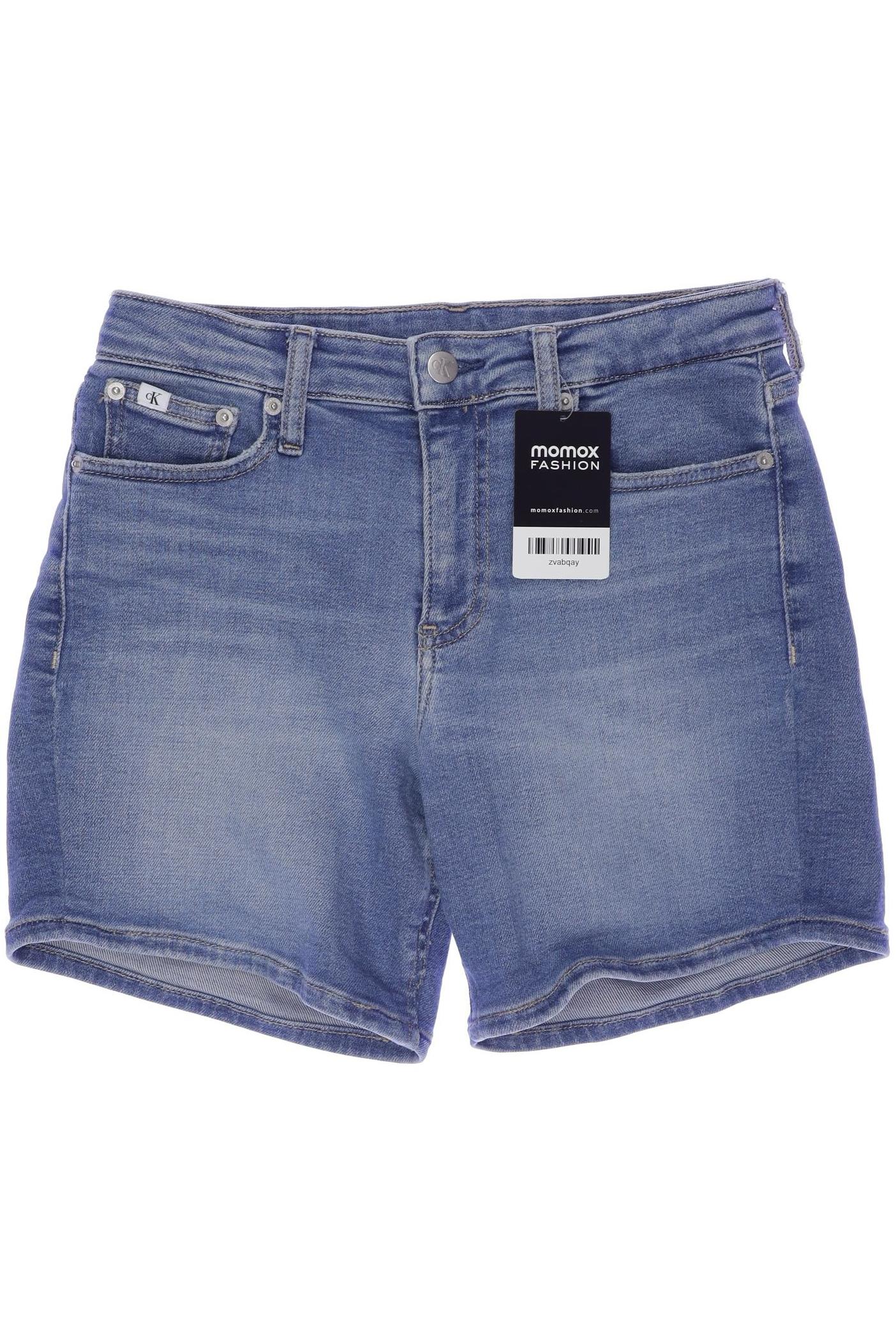 

Calvin Klein Jeans Damen Shorts, blau, Gr. 26