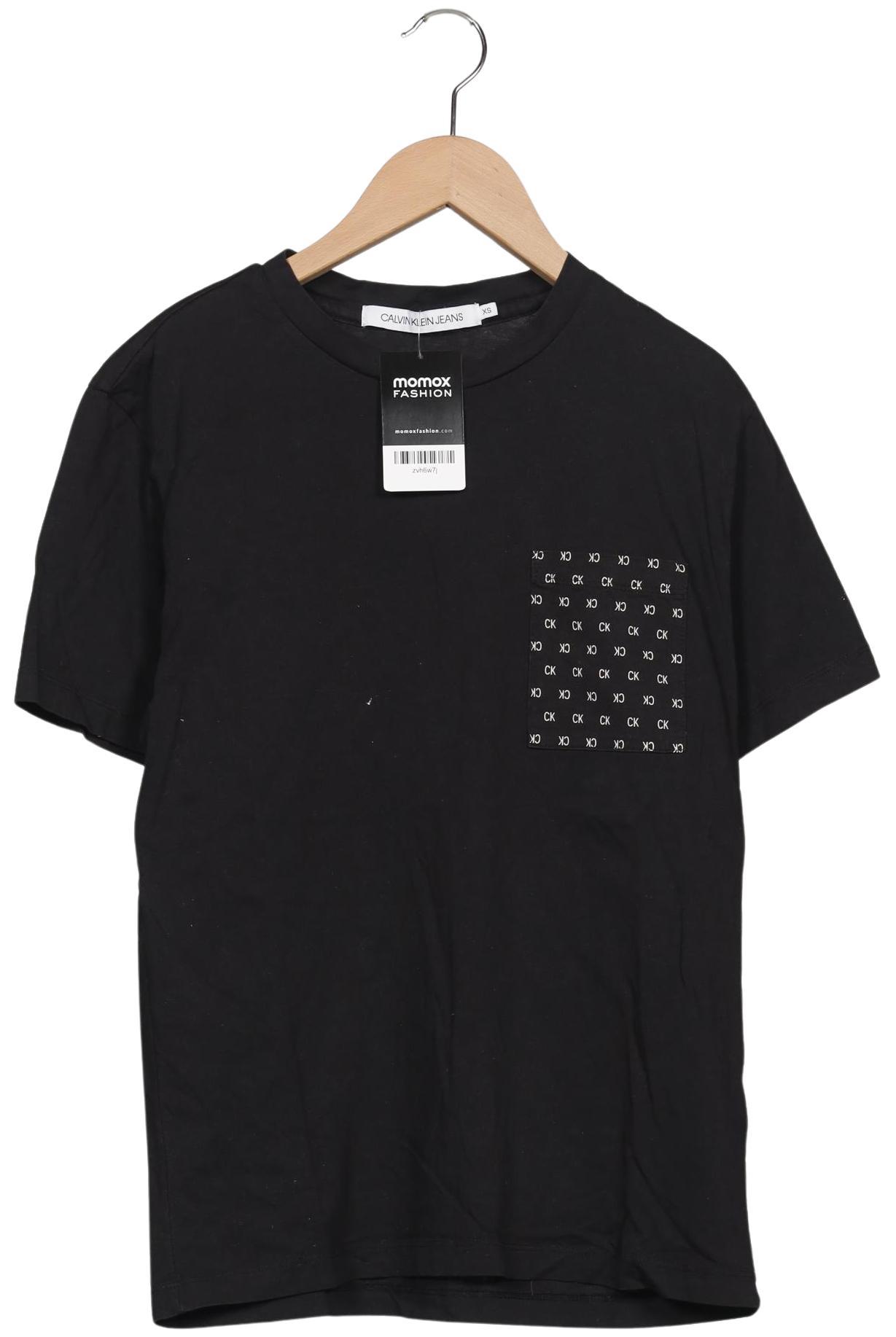 

Calvin Klein Jeans Damen T-Shirt, schwarz, Gr. 34