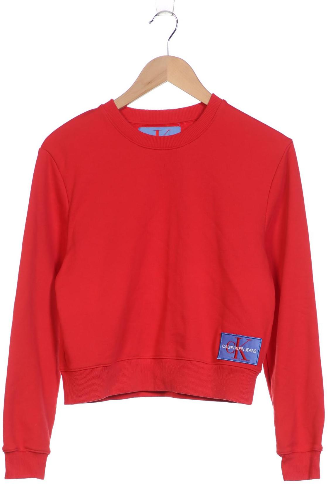 

Calvin Klein Jeans Damen Sweatshirt, rot, Gr. 34