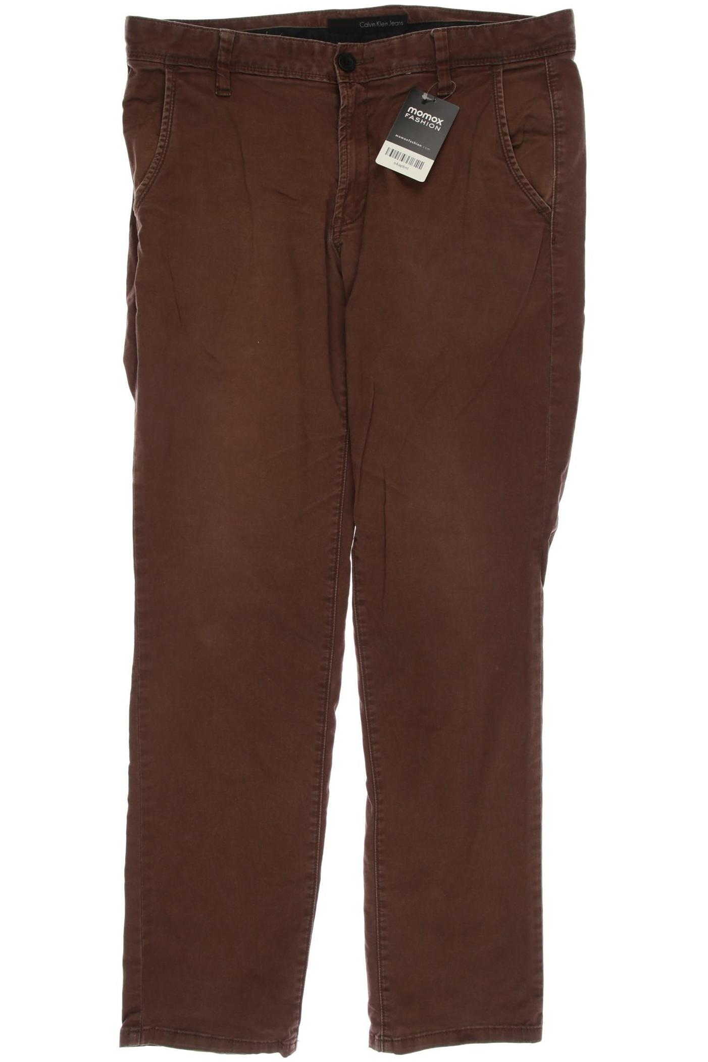 

Calvin Klein Jeans Herren Stoffhose, braun, Gr. 32