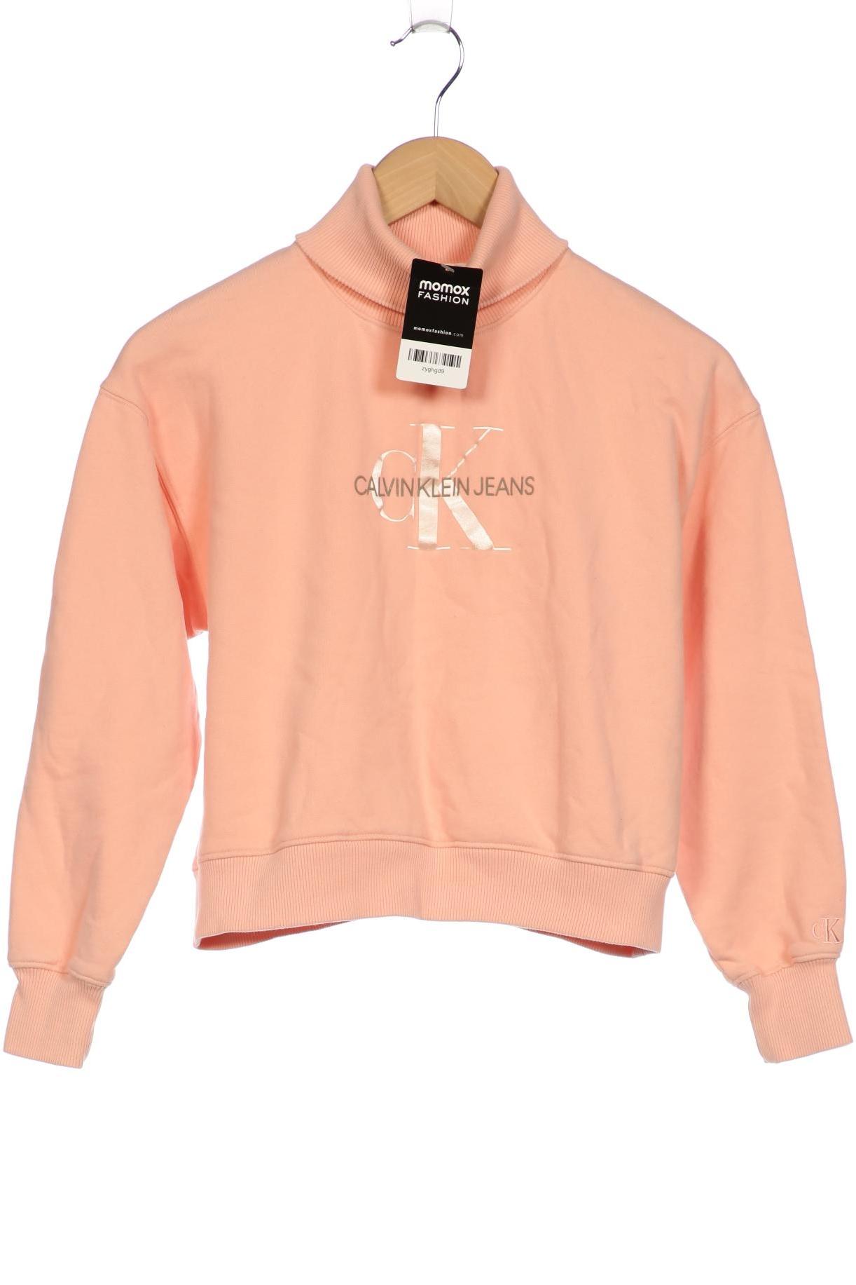 

Calvin Klein Jeans Damen Sweatshirt, orange, Gr. 34