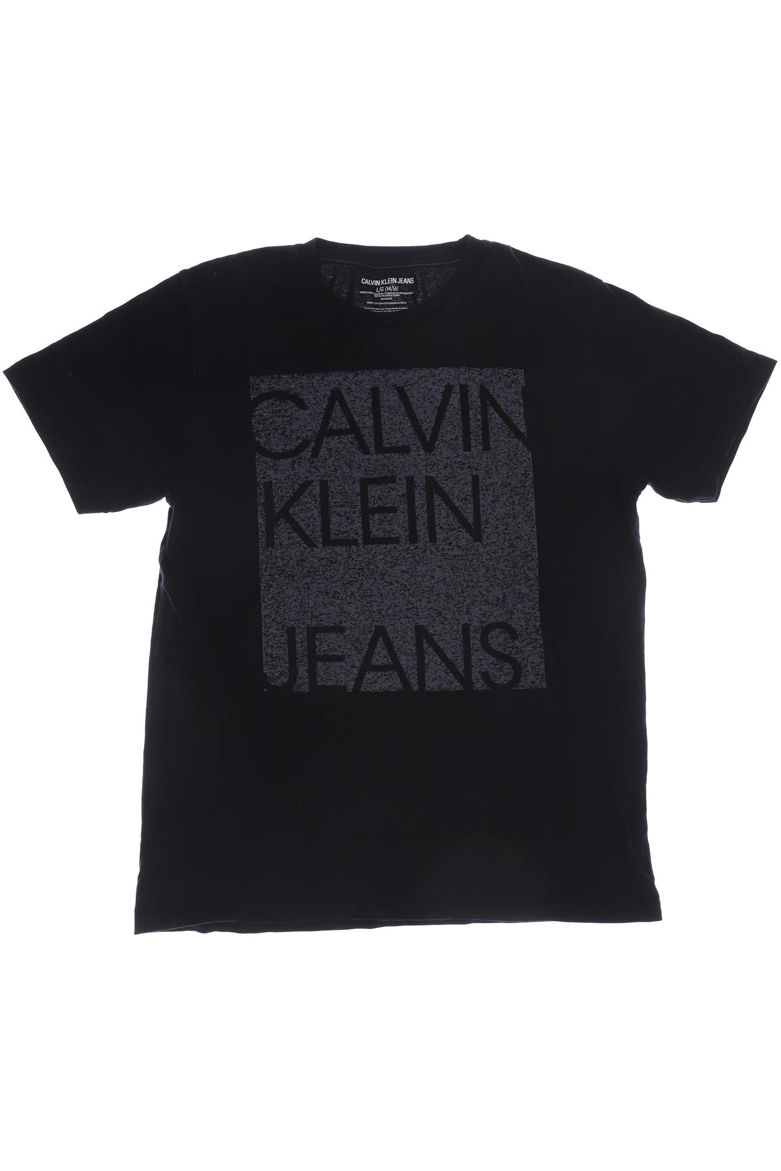

Calvin Klein Jungen T-Shirt, schwarz, Gr. 164