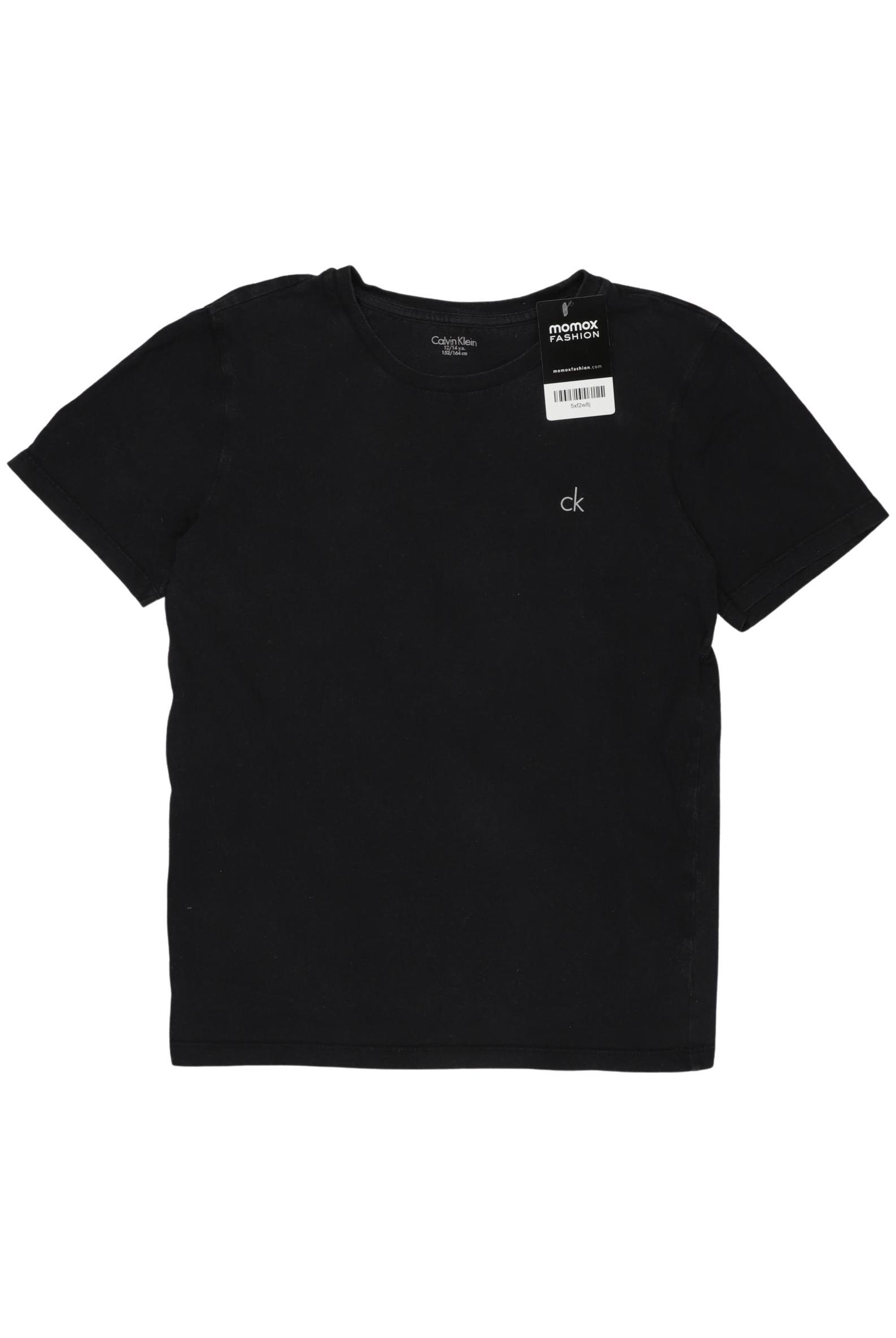

Calvin Klein Mädchen T-Shirt, schwarz, Gr. 152