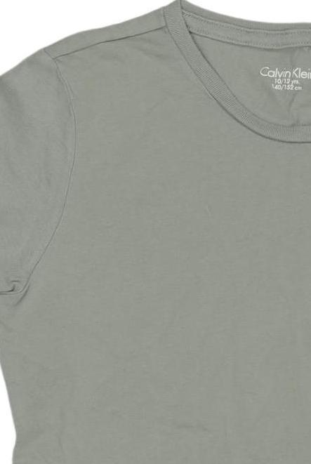 Thumbnail - Calvin Klein Mädchen T-Shirt, grau, Gr. 140