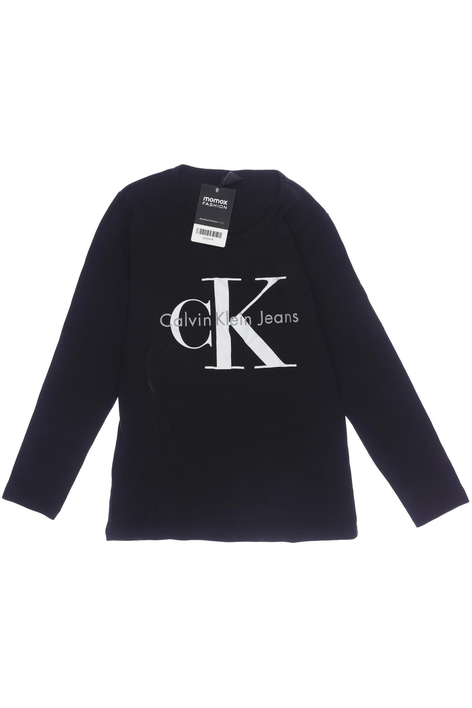 

Calvin Klein Mädchen Langarmshirt, schwarz