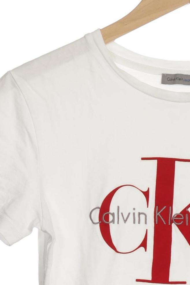 Thumbnail - Calvin Klein Mädchen T-Shirt, cremeweiß, Gr. 134