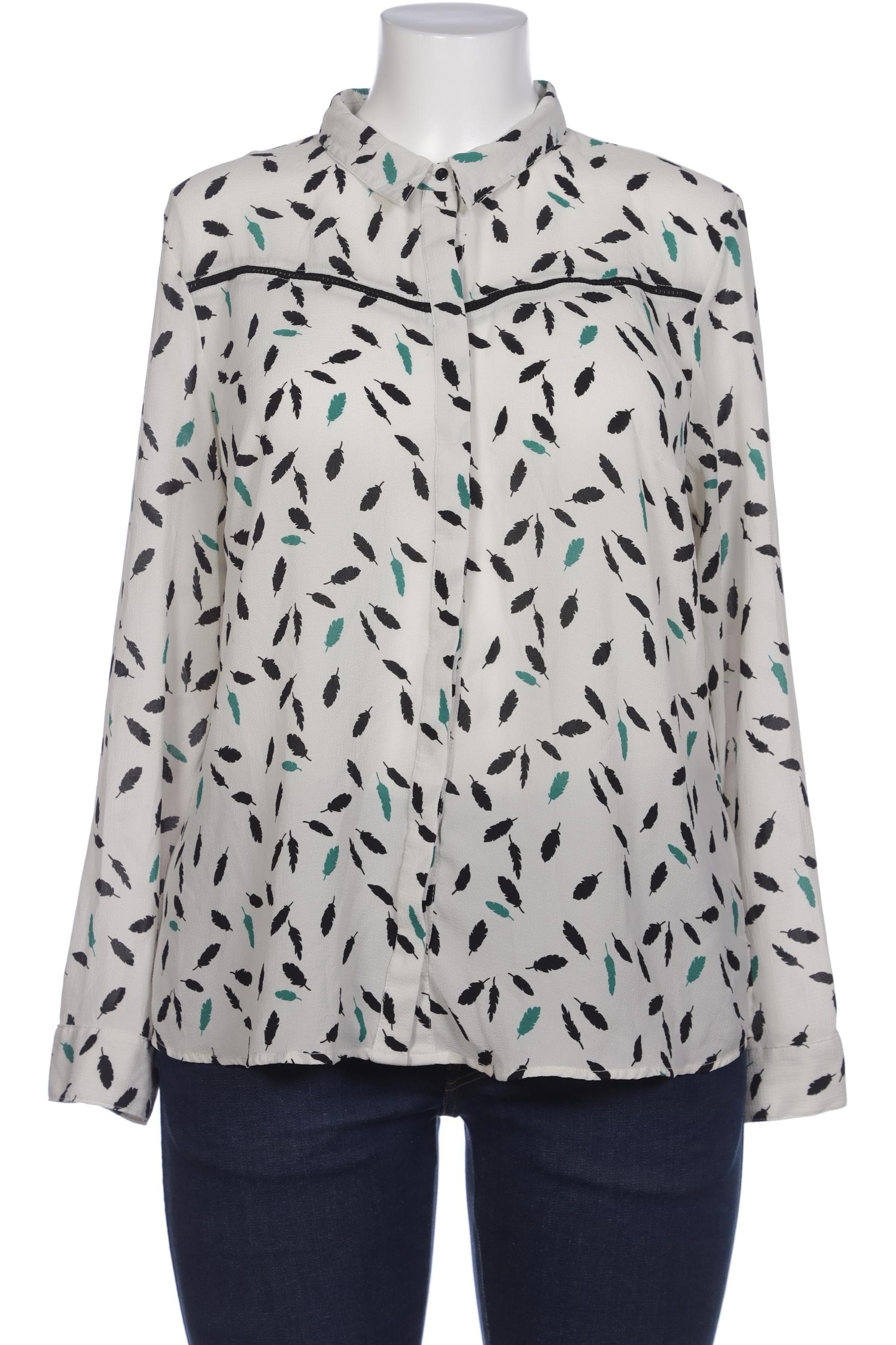 

camaieu Damen Bluse, weiß, Gr. 46