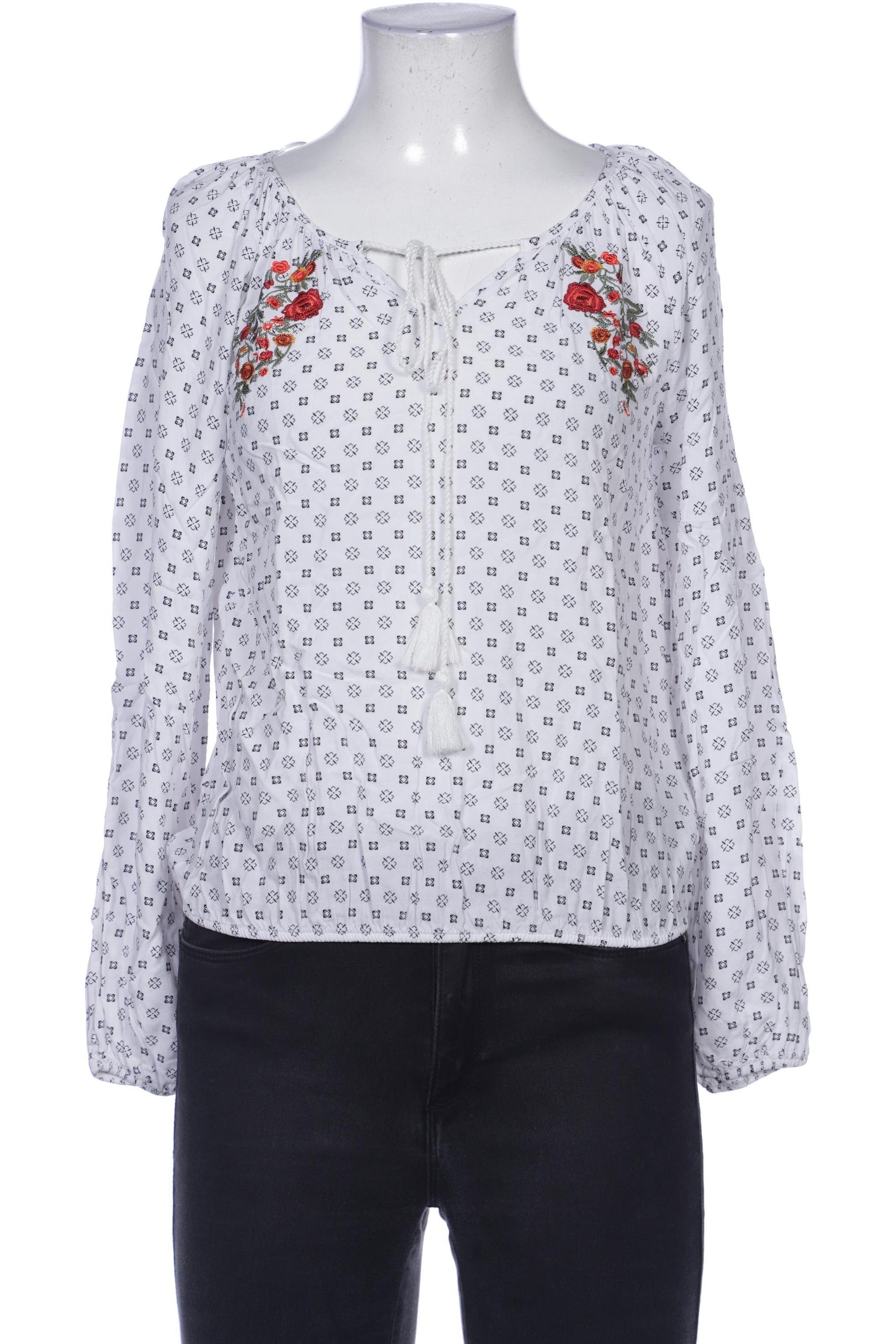 

camaieu Damen Bluse, weiß, Gr. 34