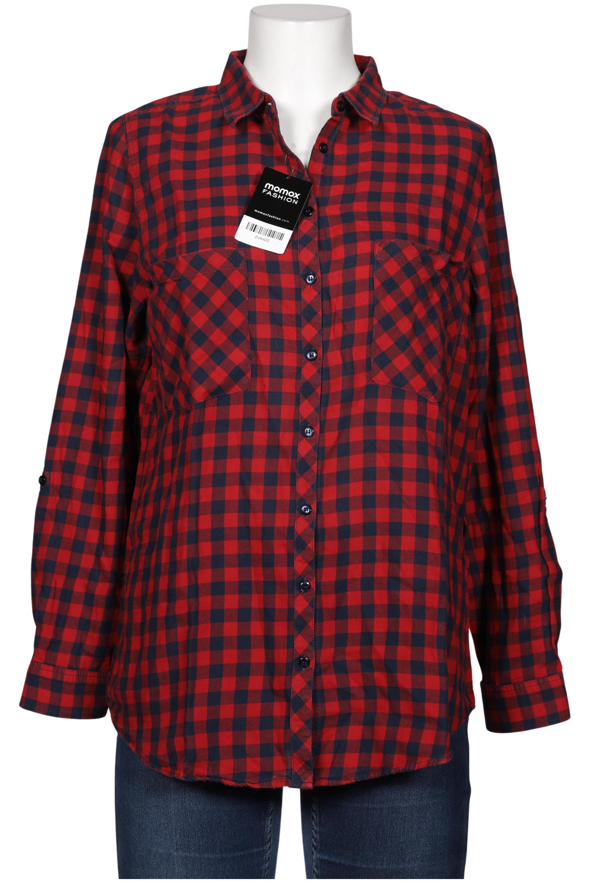 

camaieu Damen Bluse, rot, Gr. 42