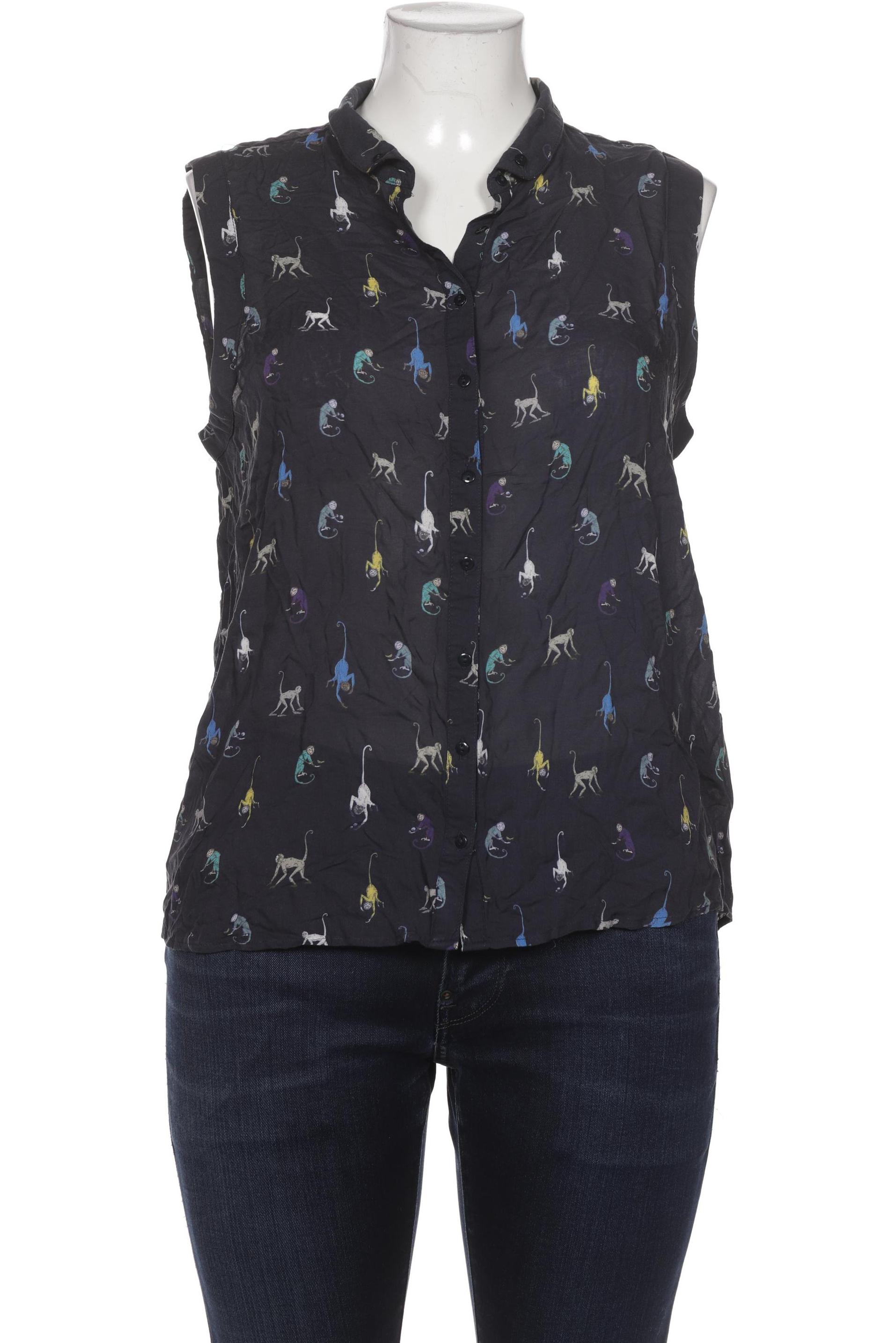 

camaieu Damen Bluse, marineblau, Gr. 44