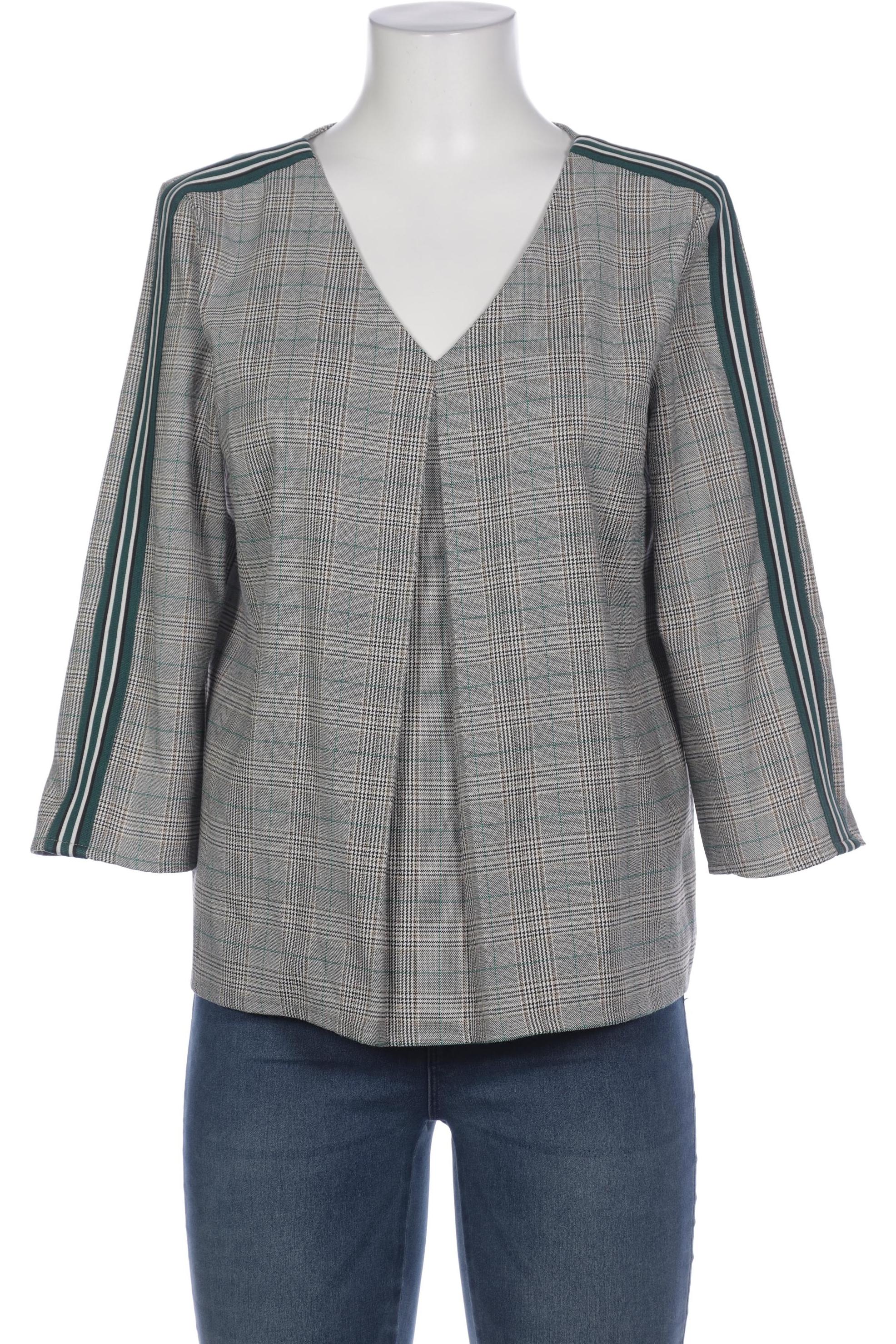 

camaieu Damen Bluse, grau, Gr. 40
