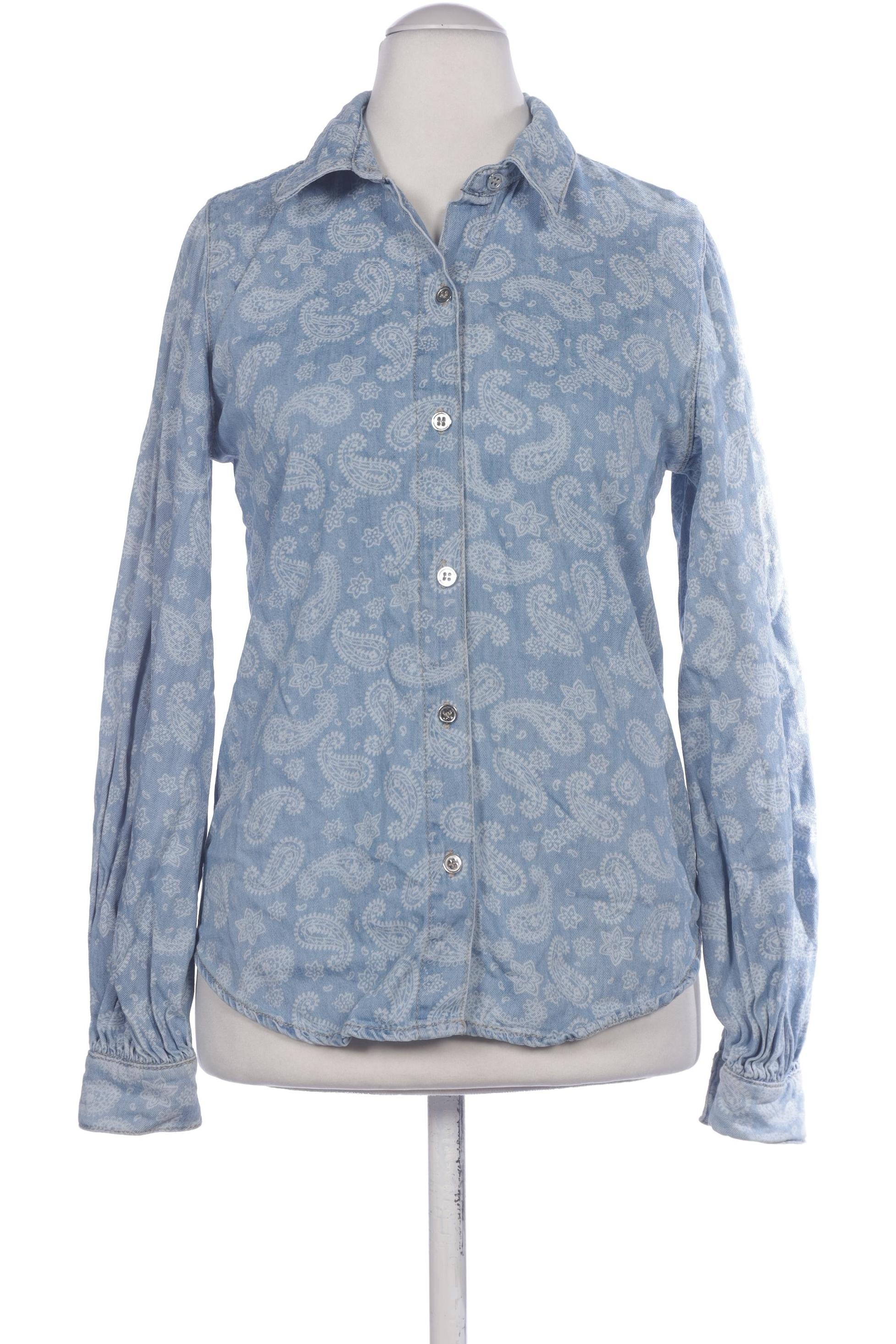 

camaieu Damen Bluse, blau, Gr. 38