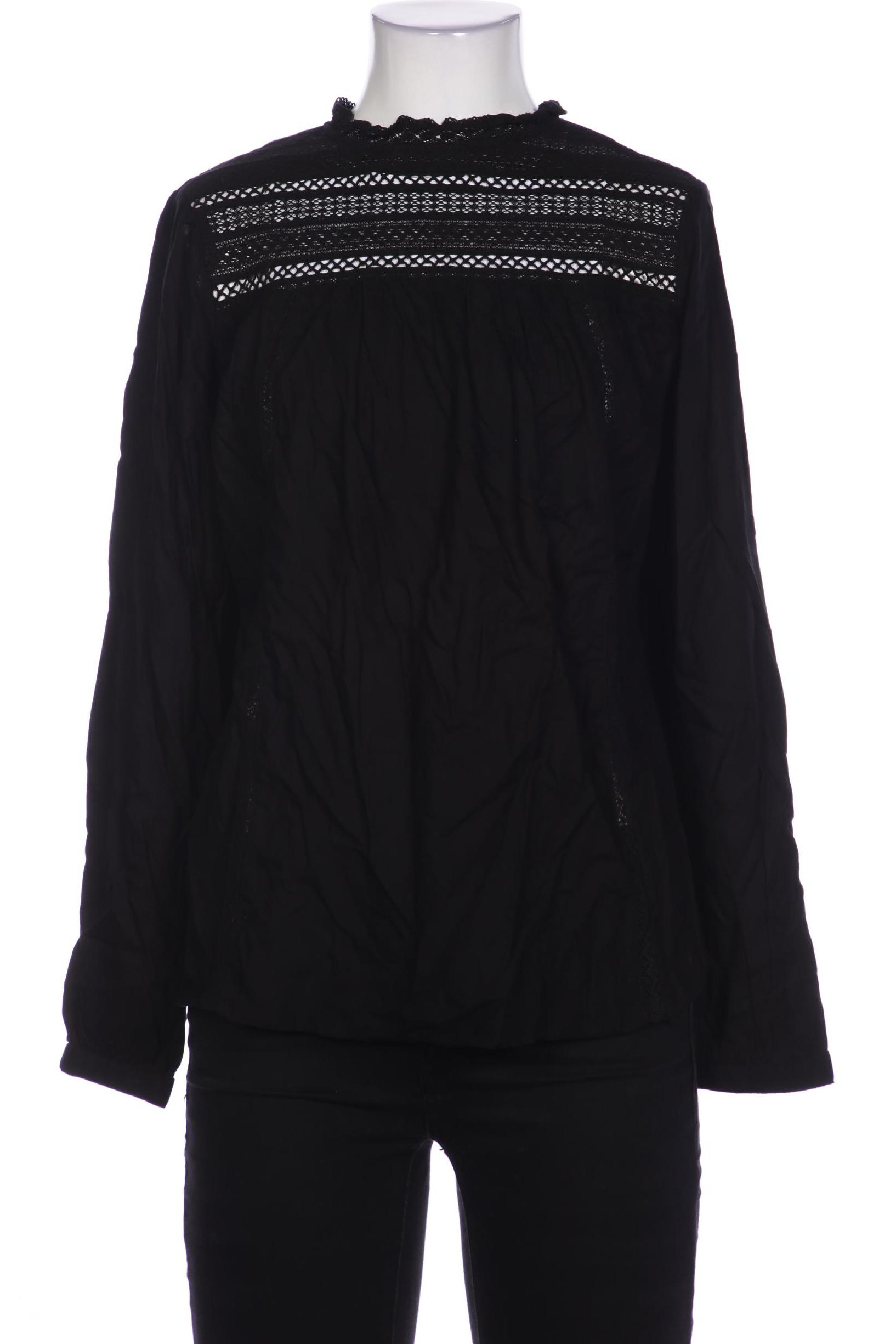 

camaieu Damen Bluse, schwarz, Gr. 38