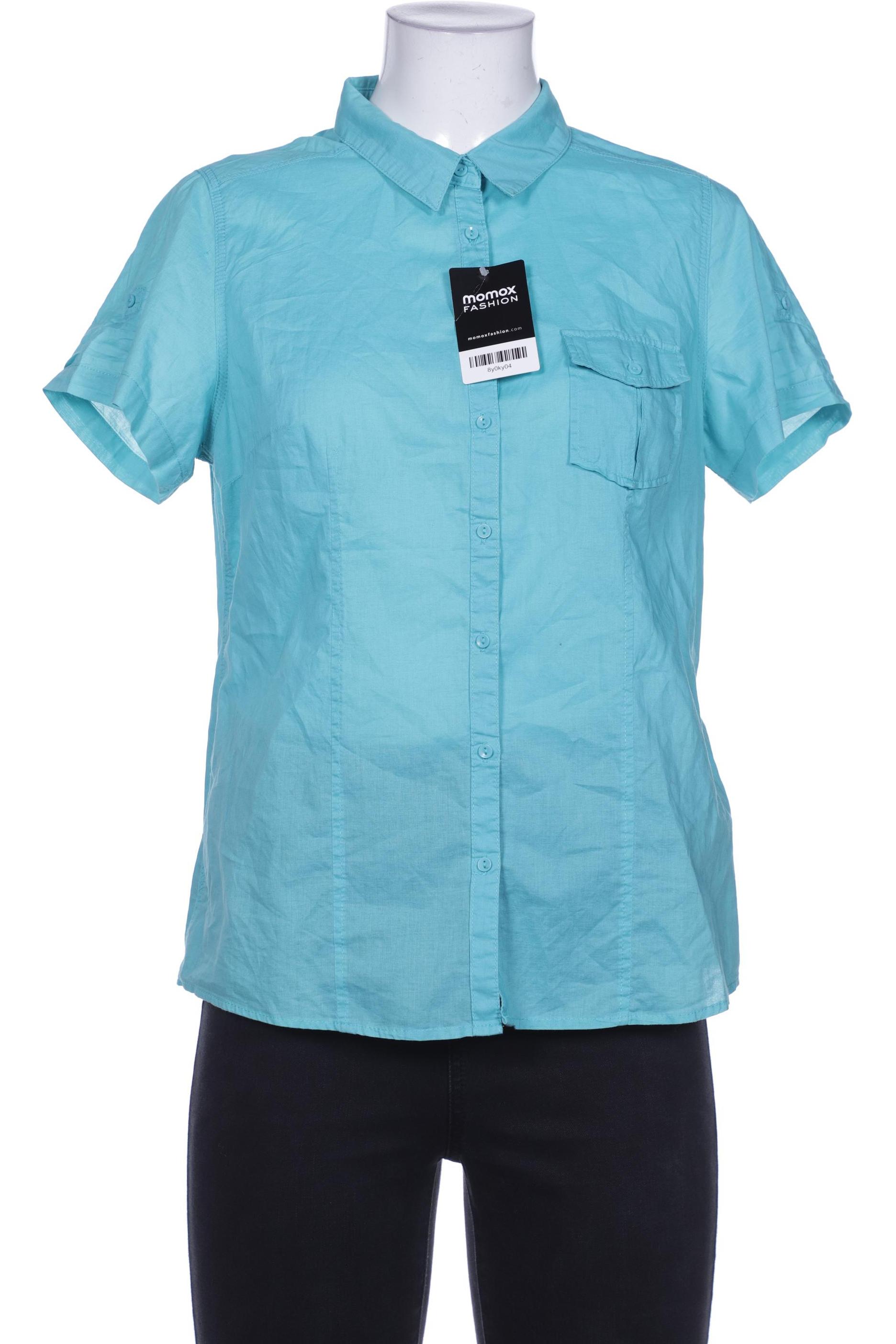 

camaieu Damen Bluse, hellblau