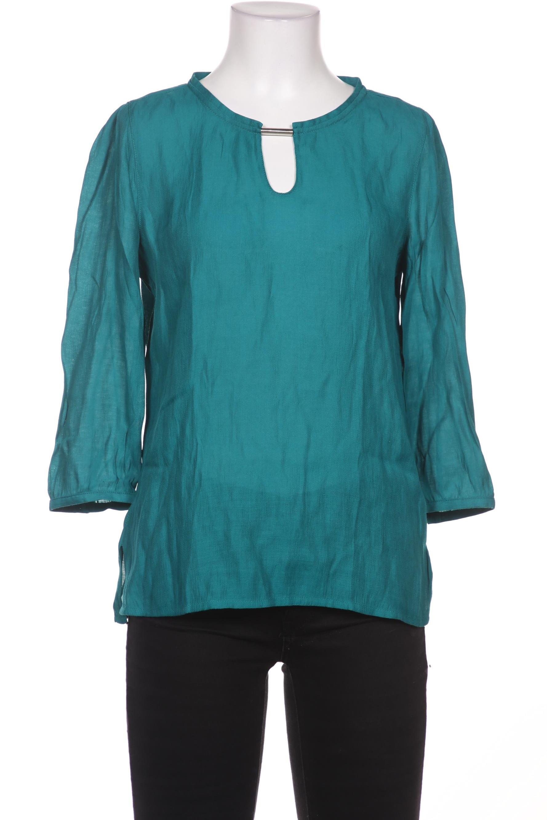 

camaieu Damen Bluse, türkis, Gr. 40