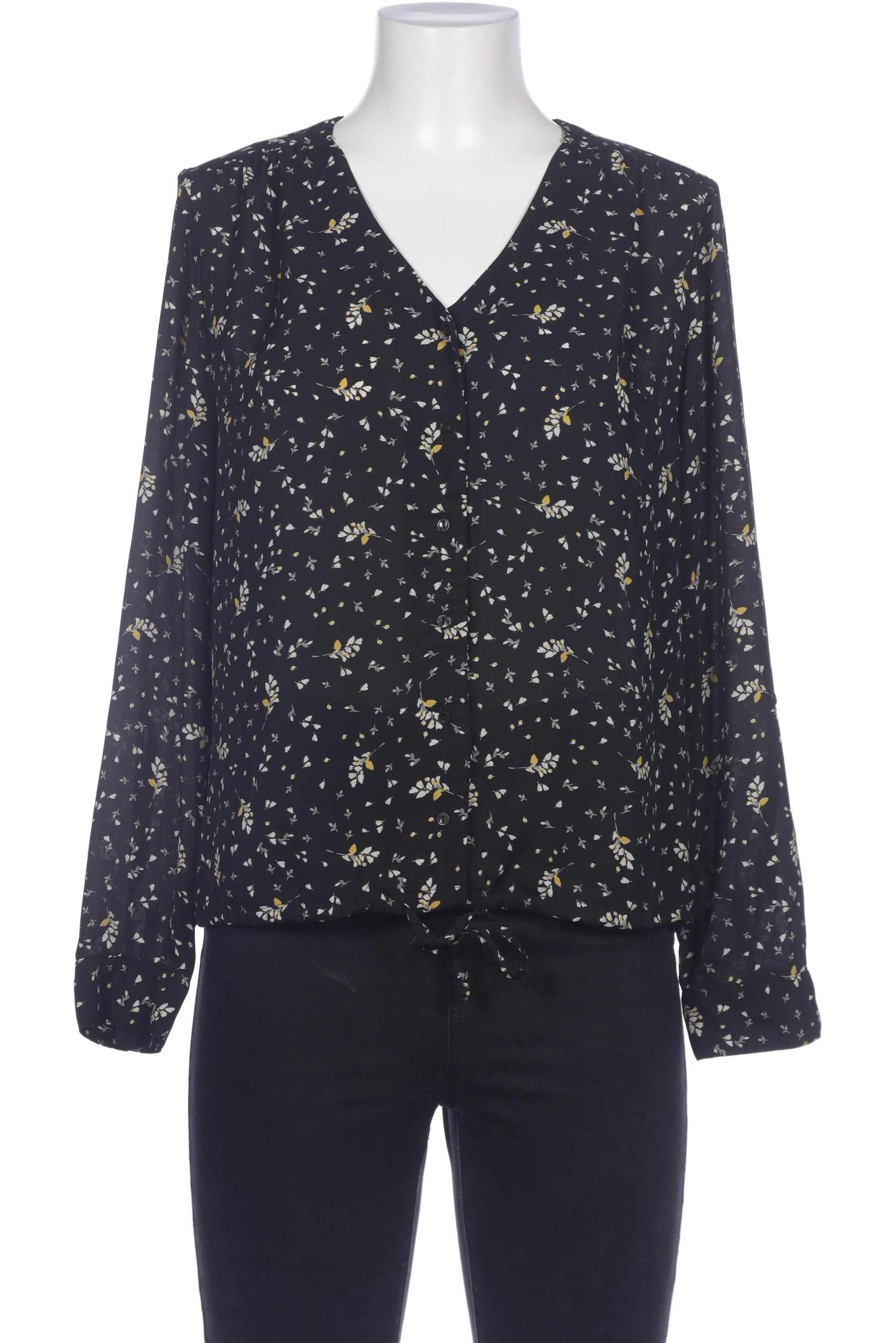

camaieu Damen Bluse, schwarz, Gr. 40
