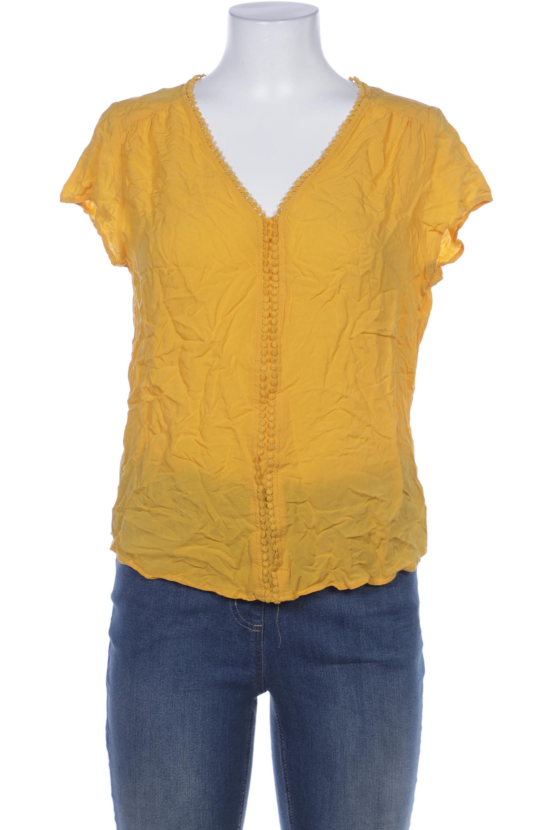 

camaieu Damen Bluse, gelb, Gr. 38