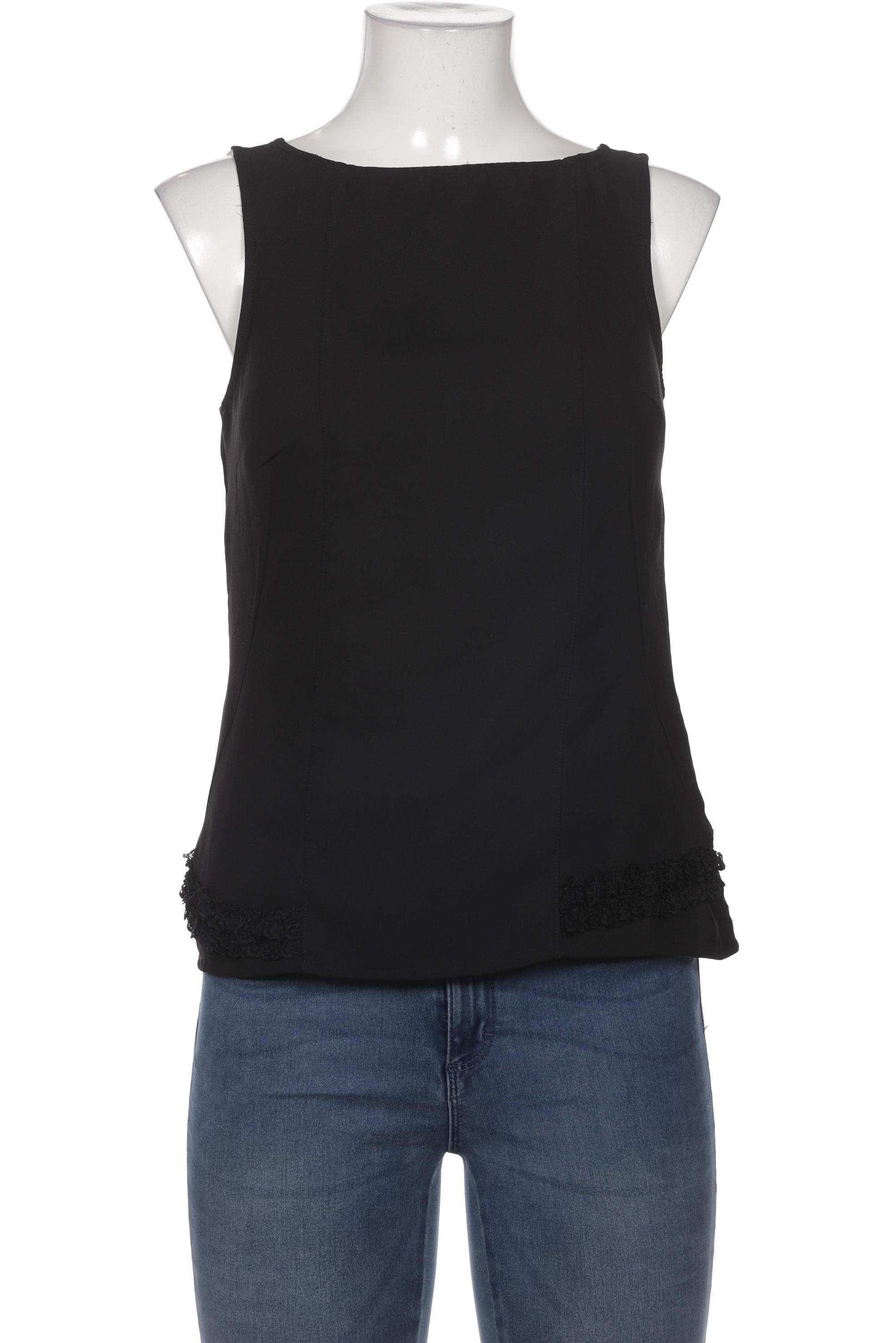 

camaieu Damen Bluse, schwarz, Gr. 38
