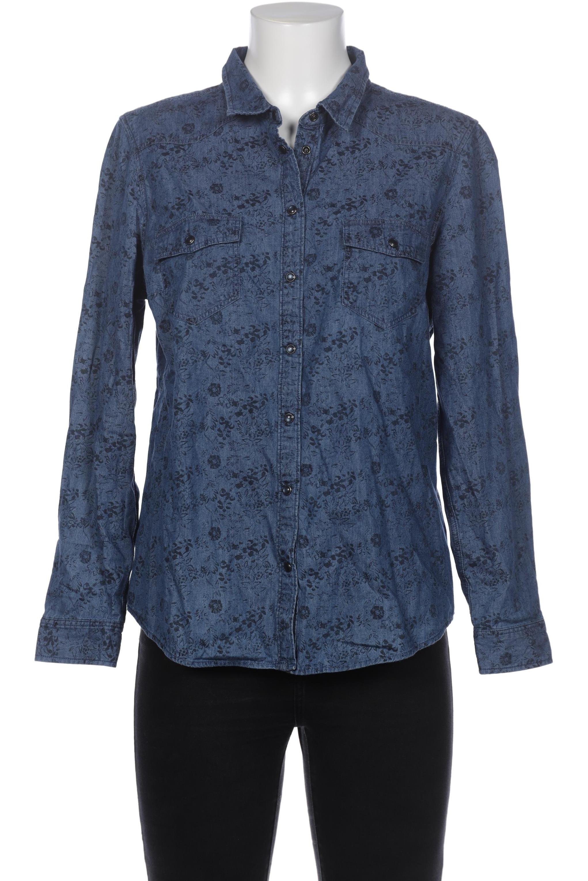

camaieu Damen Bluse, blau, Gr. 42