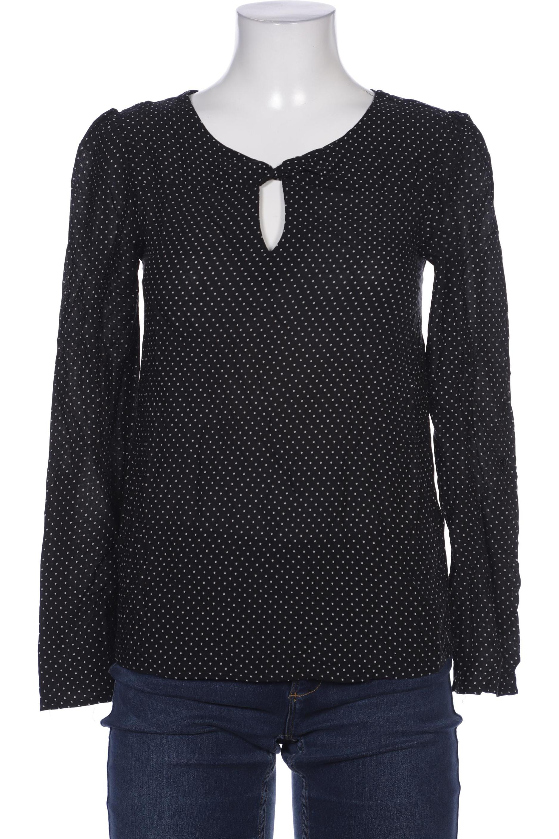 

camaieu Damen Bluse, schwarz, Gr. 38