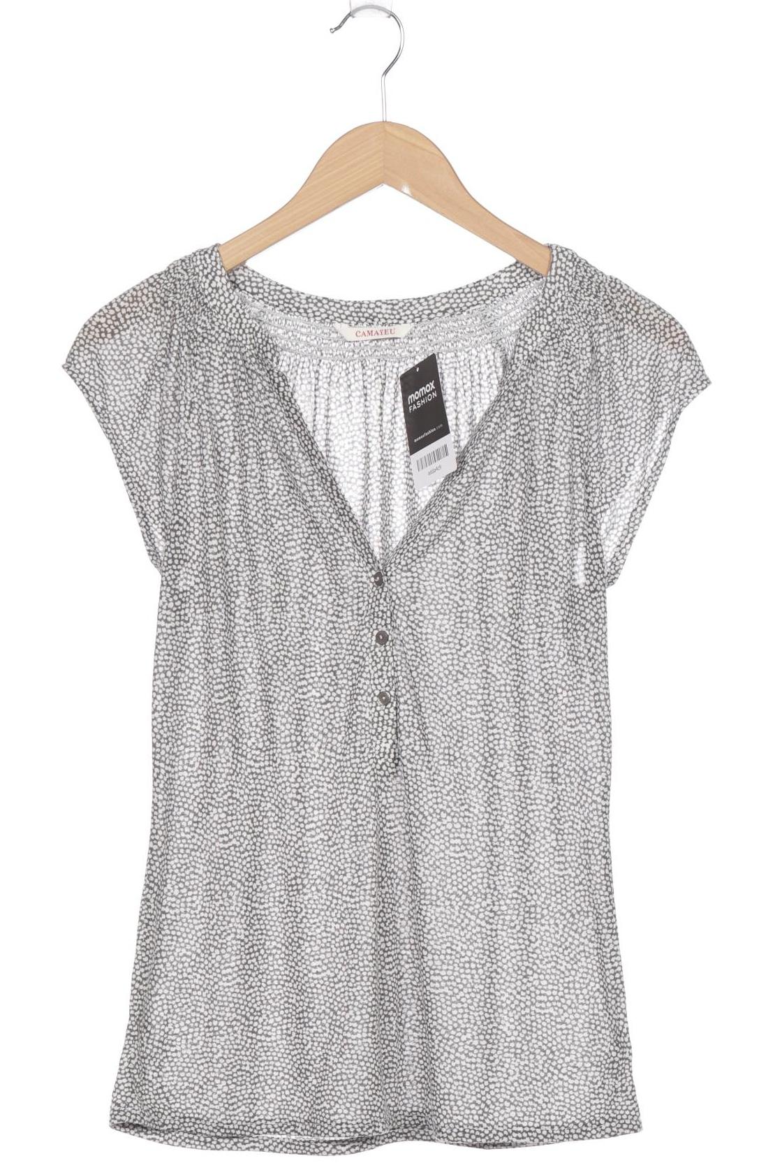 

camaieu Damen Bluse, grau