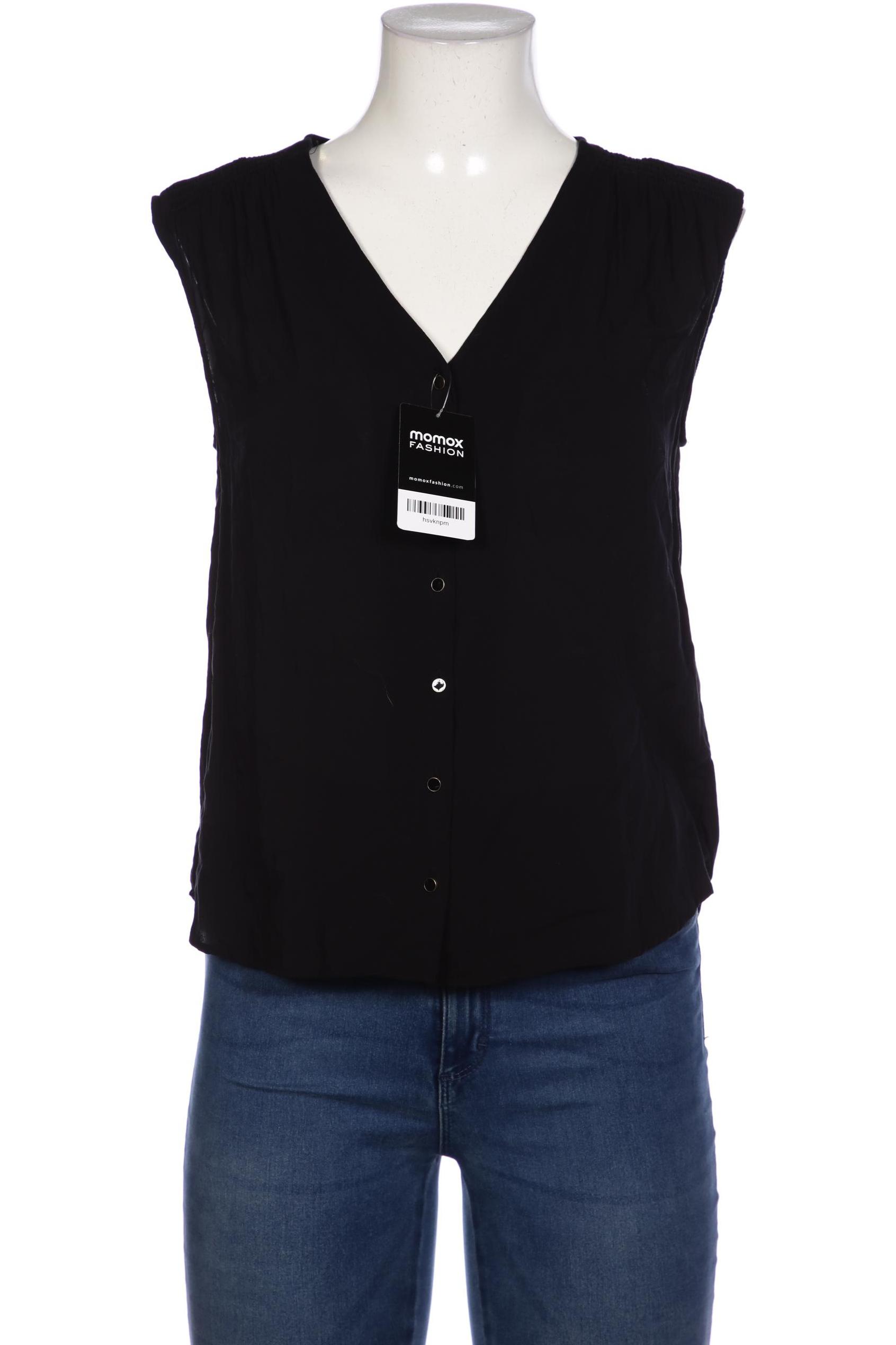 

camaieu Damen Bluse, schwarz, Gr. 38